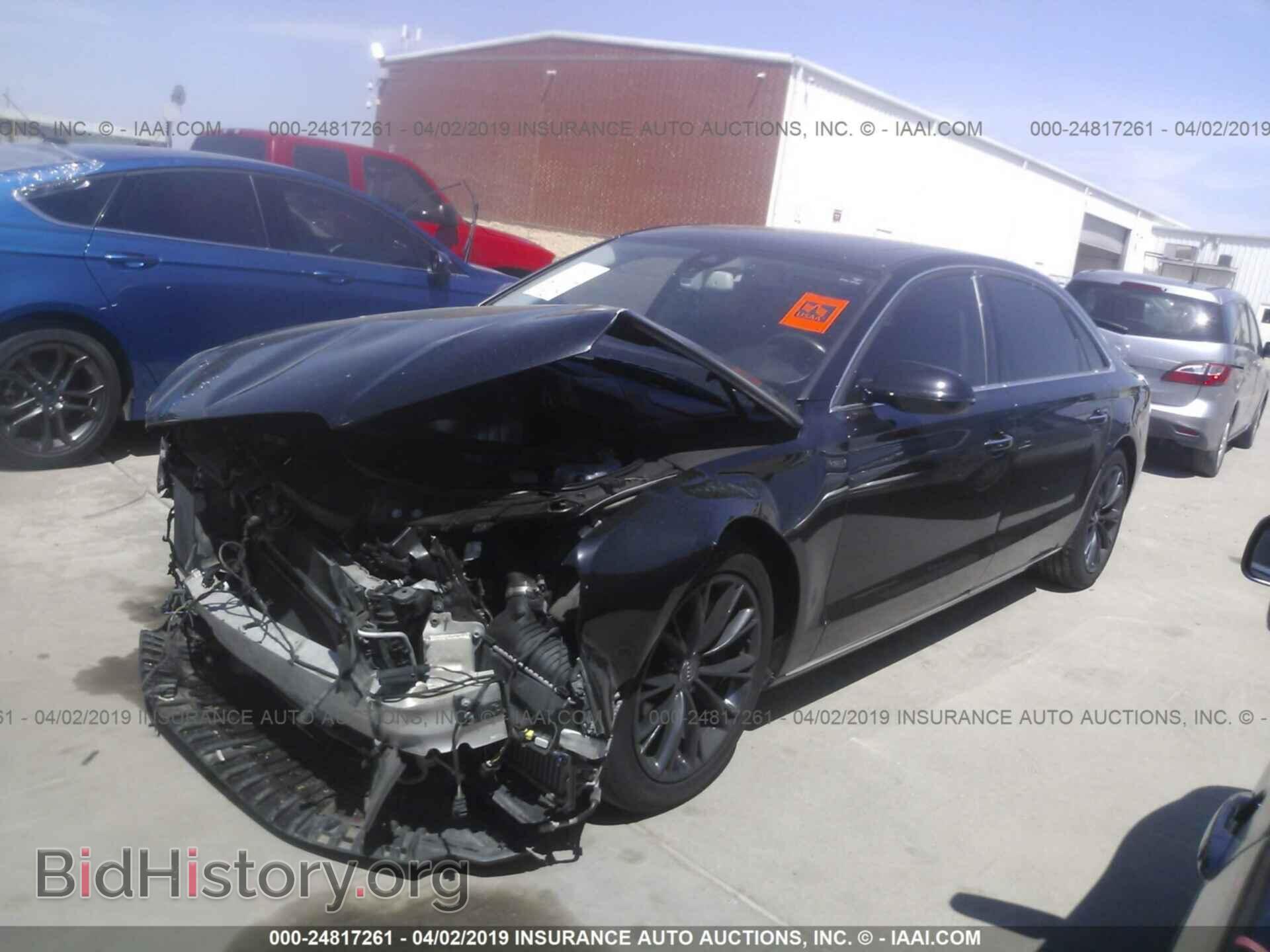 2014 AUDI A8 - VIN: WAURMAFD5EN001583 - Фото 2