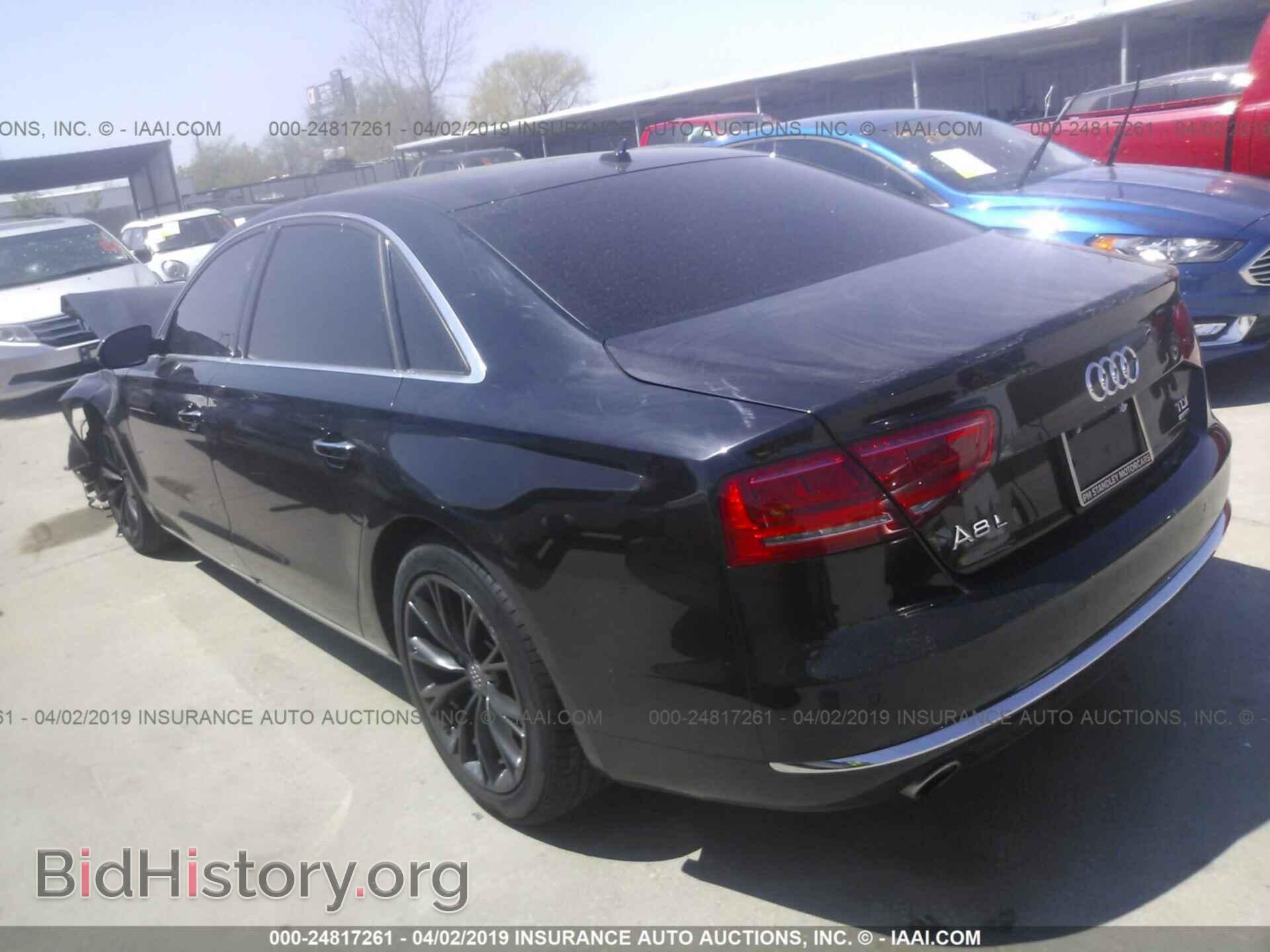 2014 AUDI A8 - VIN: WAURMAFD5EN001583 - Фото 3