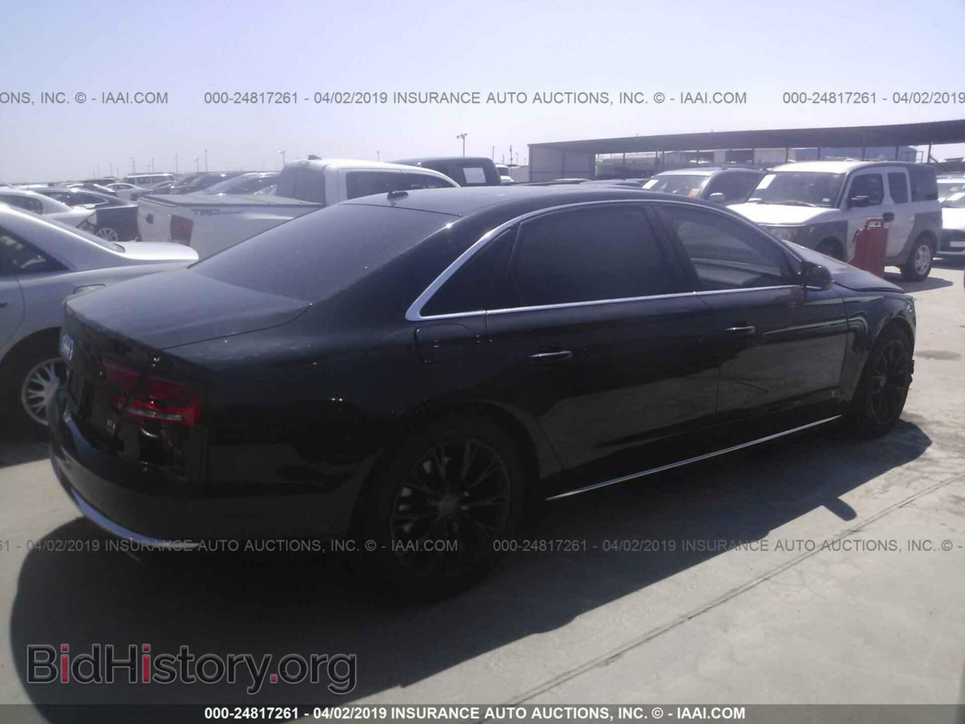2014 AUDI A8 - VIN: WAURMAFD5EN001583 - Фото 4