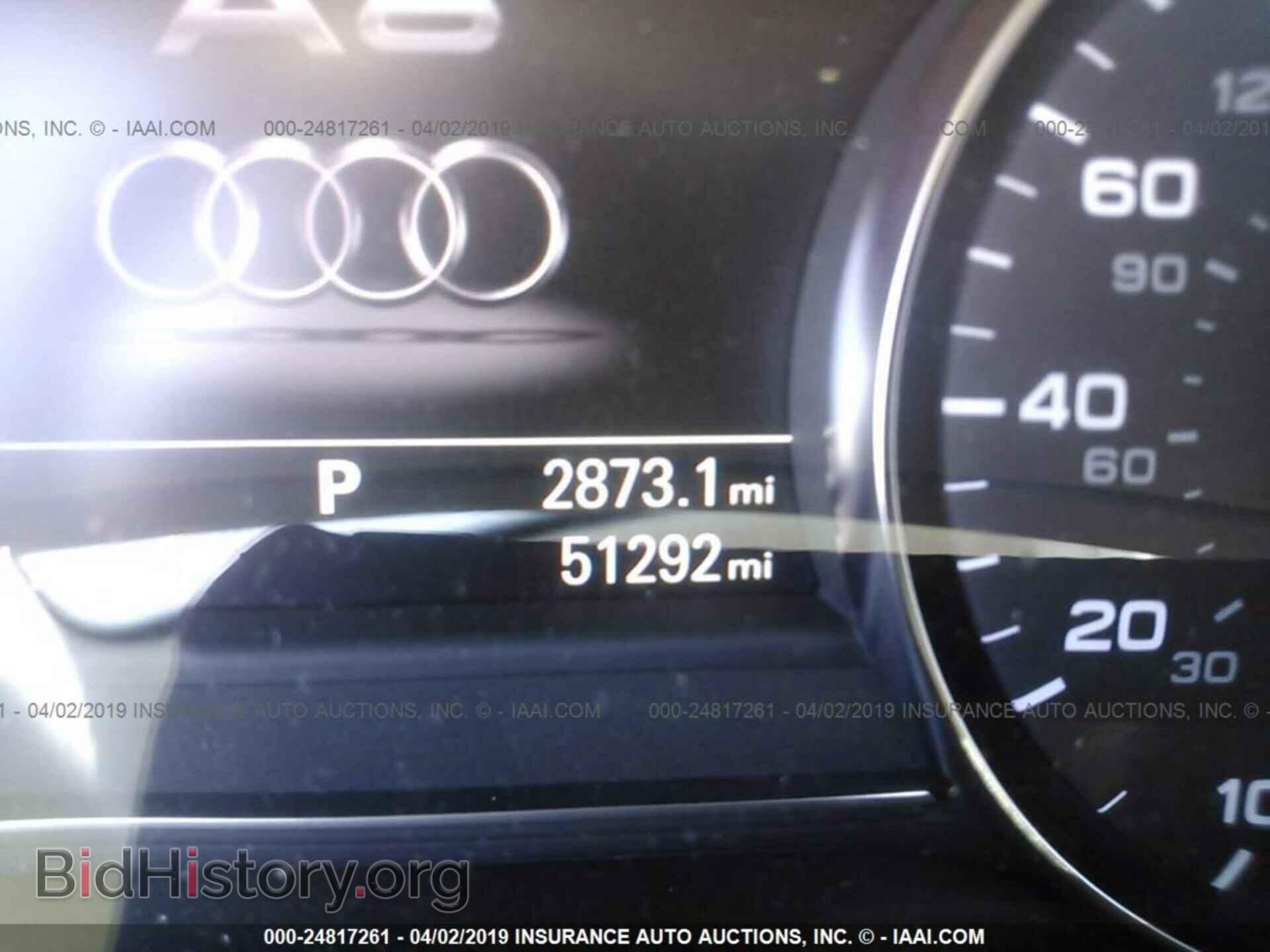 2014 AUDI A8 - VIN: WAURMAFD5EN001583 - Фото 7