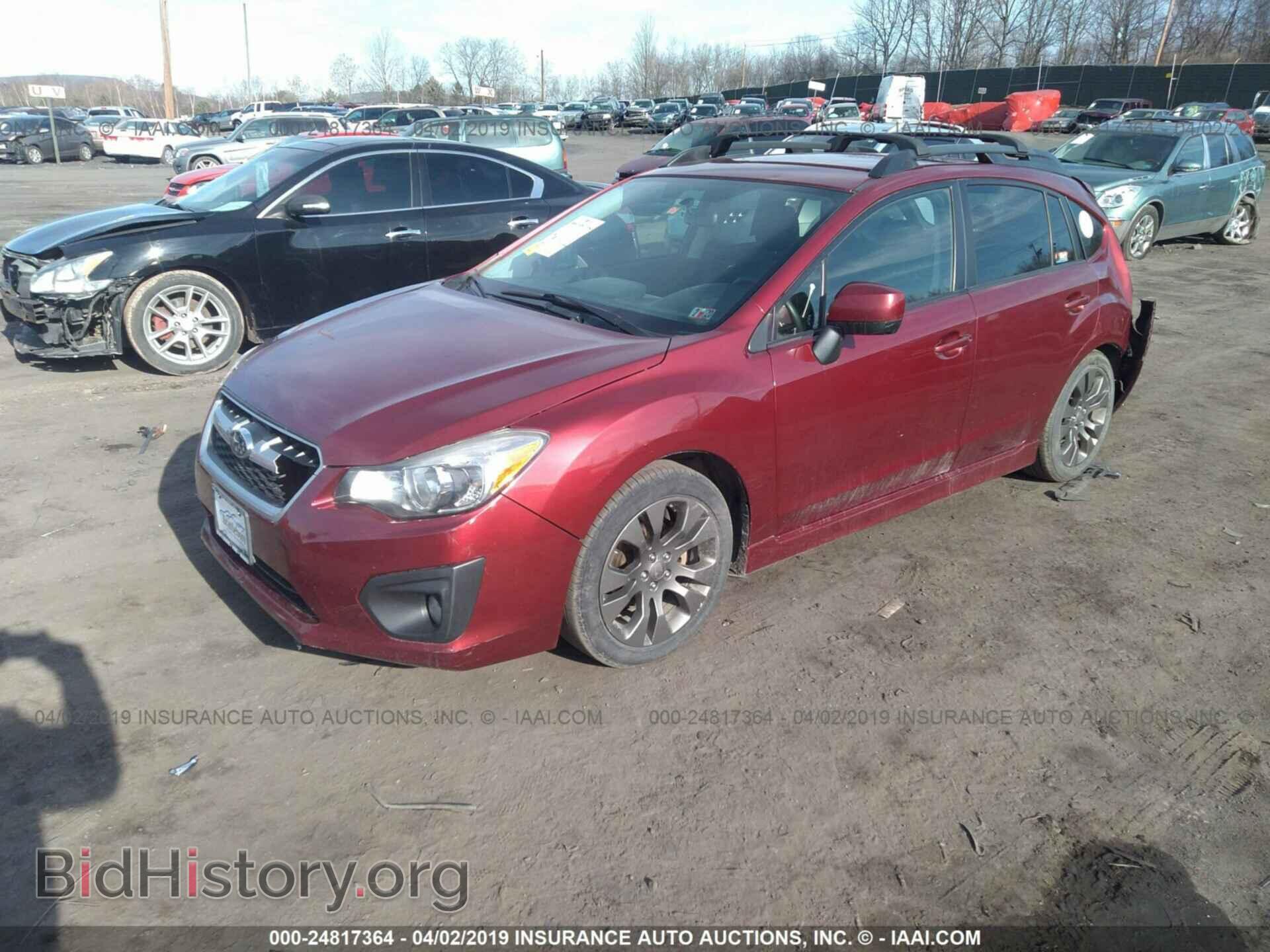 2012 SUBARU IMPREZA - VIN: JF1GPAL64CH210421 - Фото 2