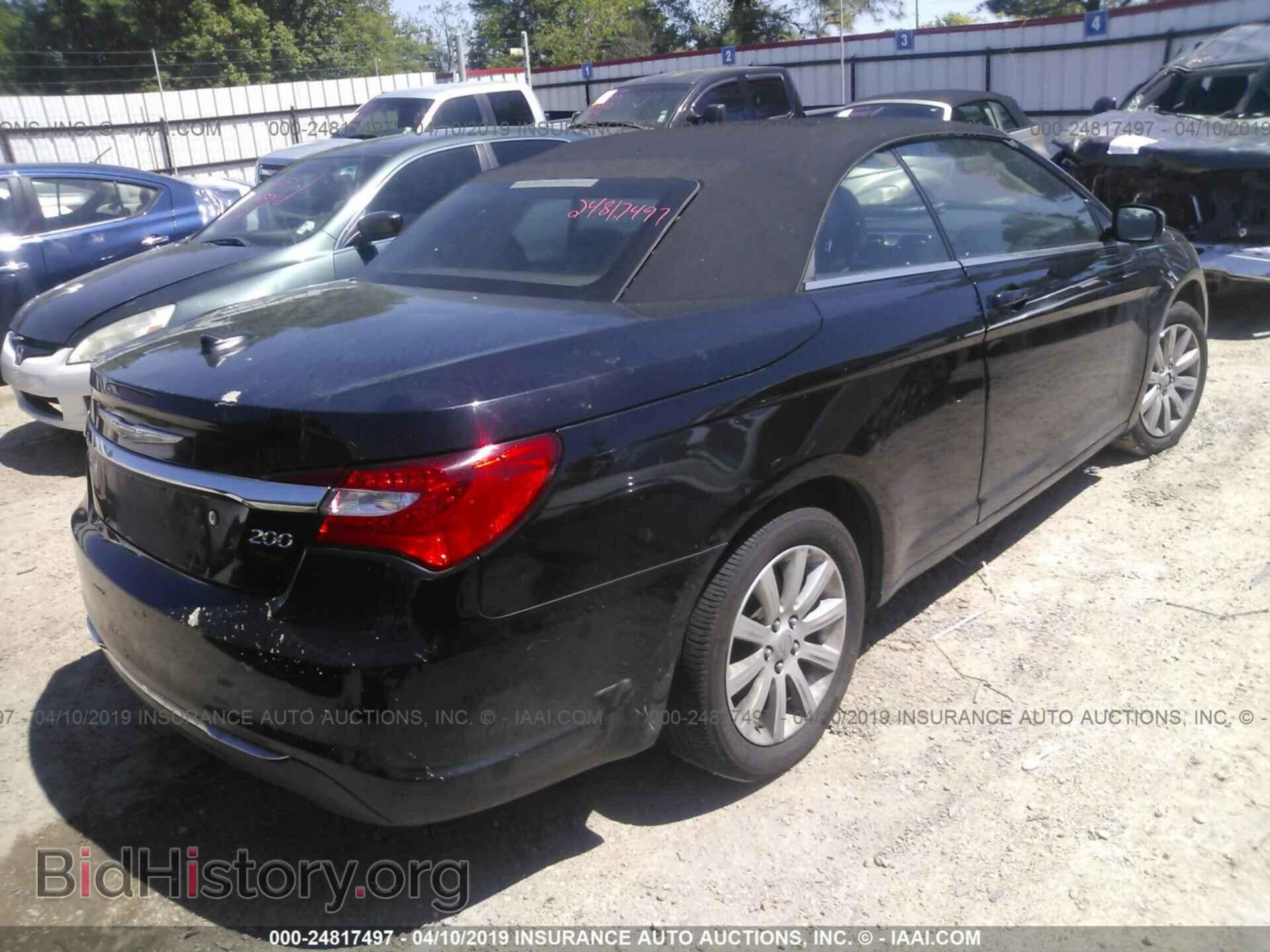 2012 CHRYSLER 200 - VIN: 1C3BCBEB4CN149464 - Фото 4