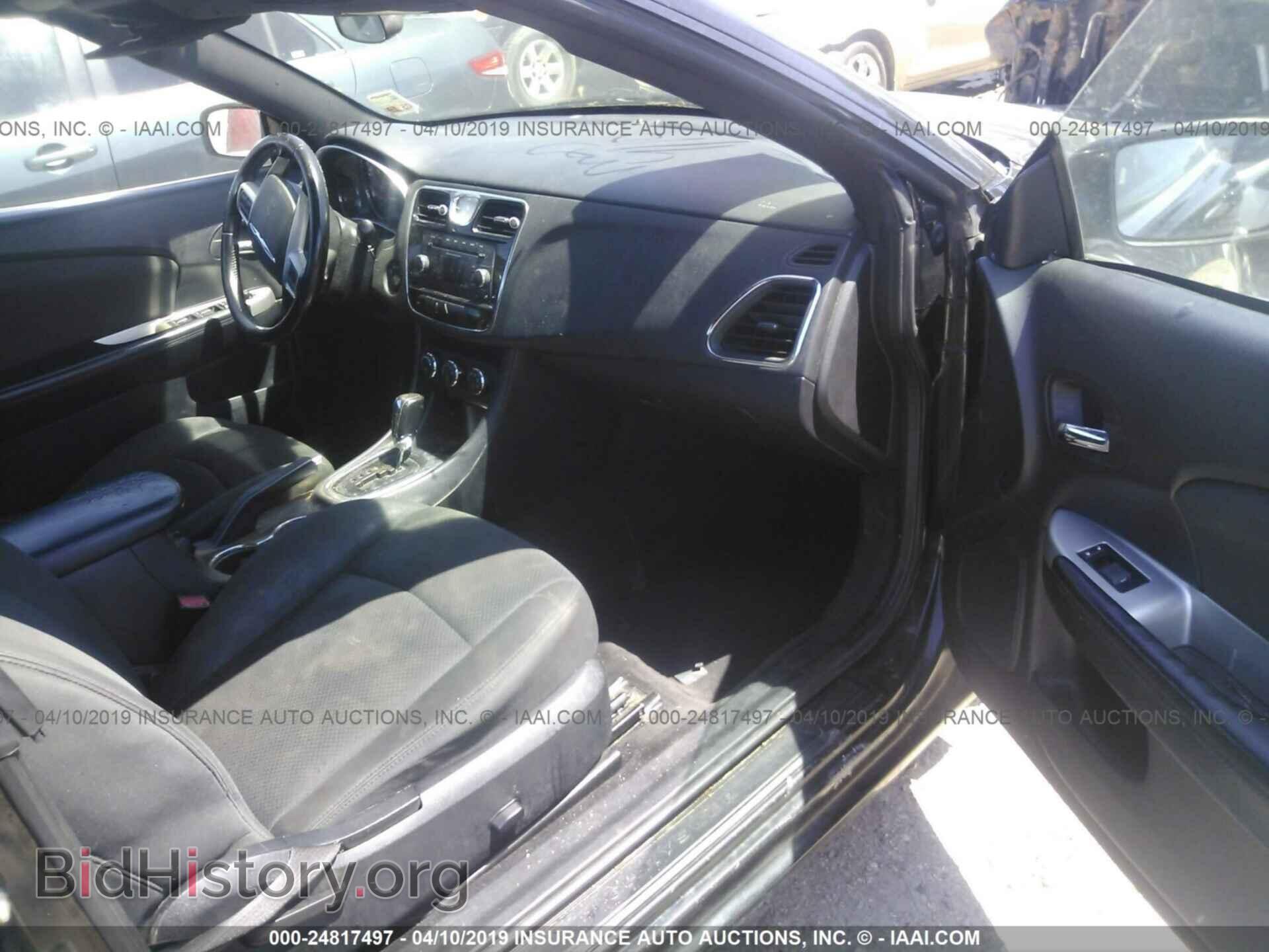 2012 CHRYSLER 200 - VIN: 1C3BCBEB4CN149464 - Фото 5