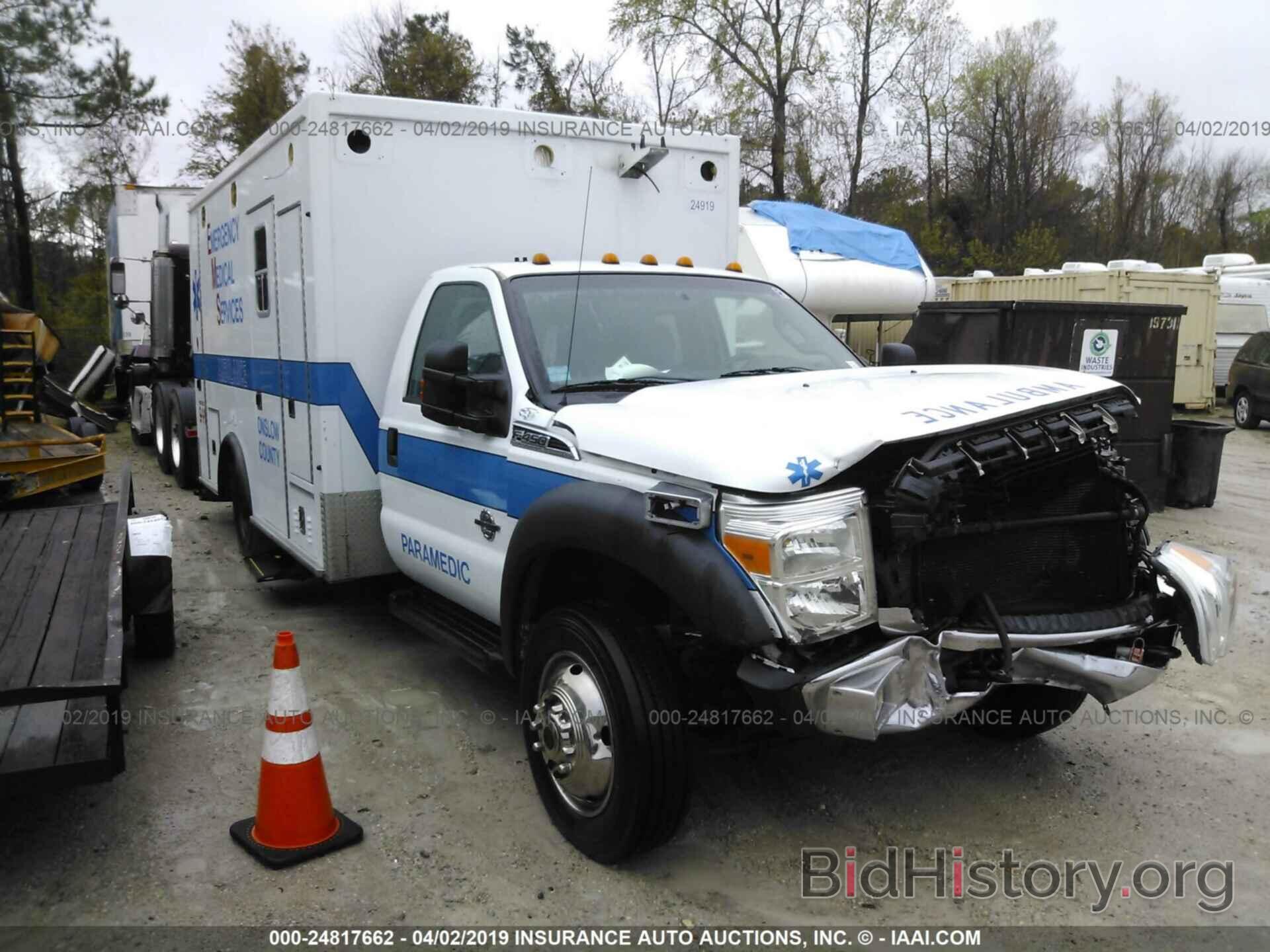 Photo 1FDUF4GT5EEA87102 - FORD F450 2014