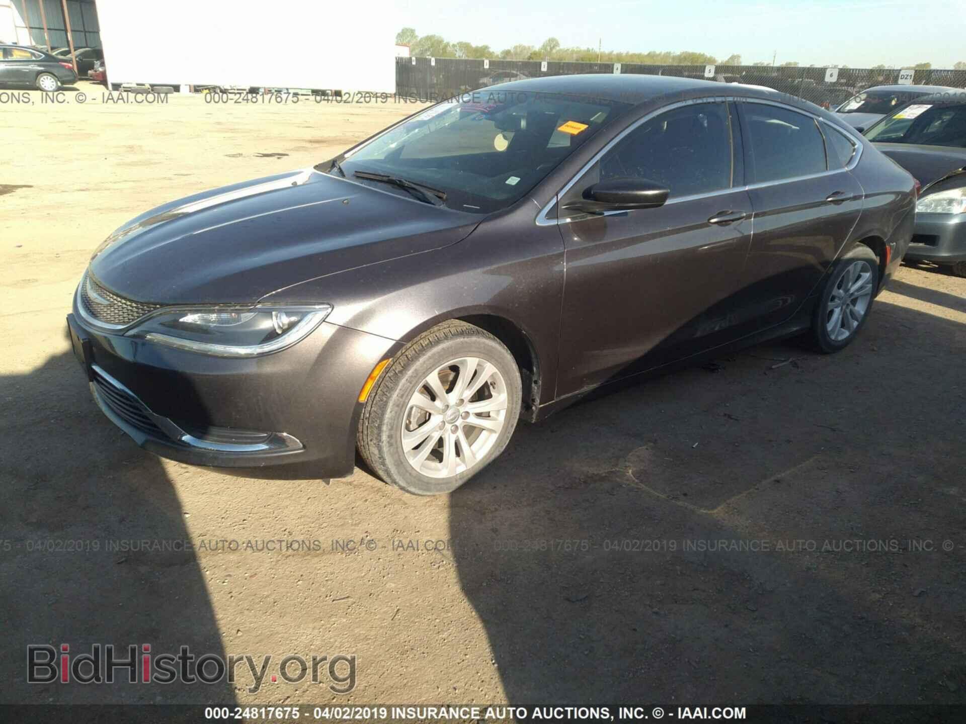 2016 CHRYSLER 200 - VIN: 1C3CCCAB8GN145455 - Фото 2
