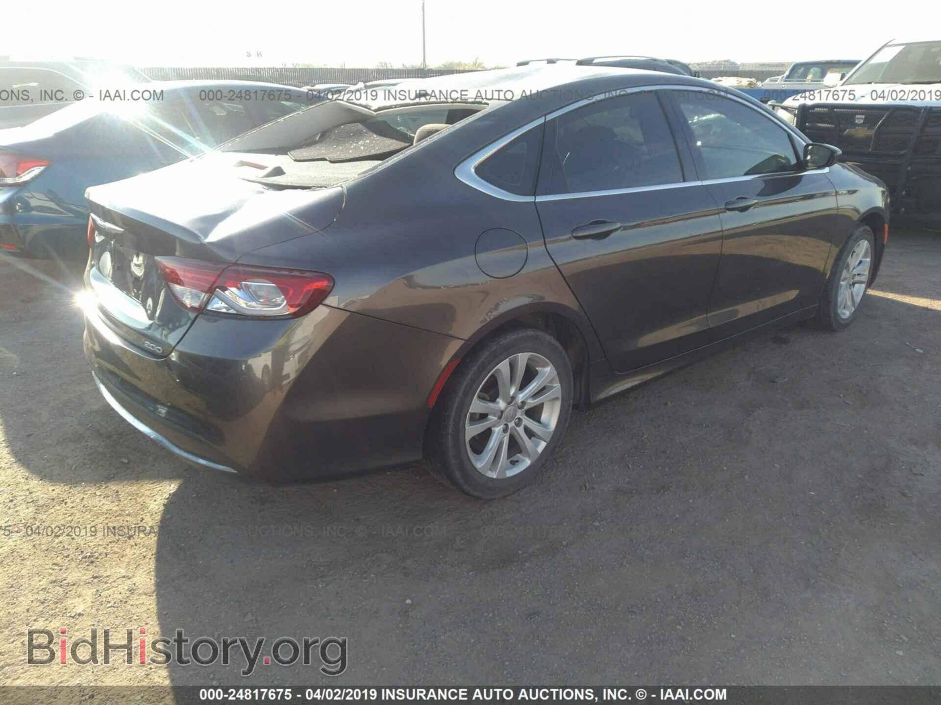 2016 CHRYSLER 200 - VIN: 1C3CCCAB8GN145455 - Фото 4