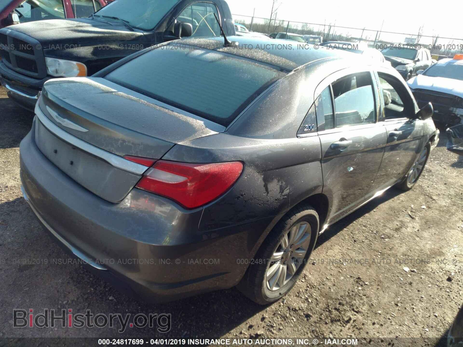 2013 CHRYSLER 200 - VIN: 1C3CCBBB6DN570872 - Фото 4