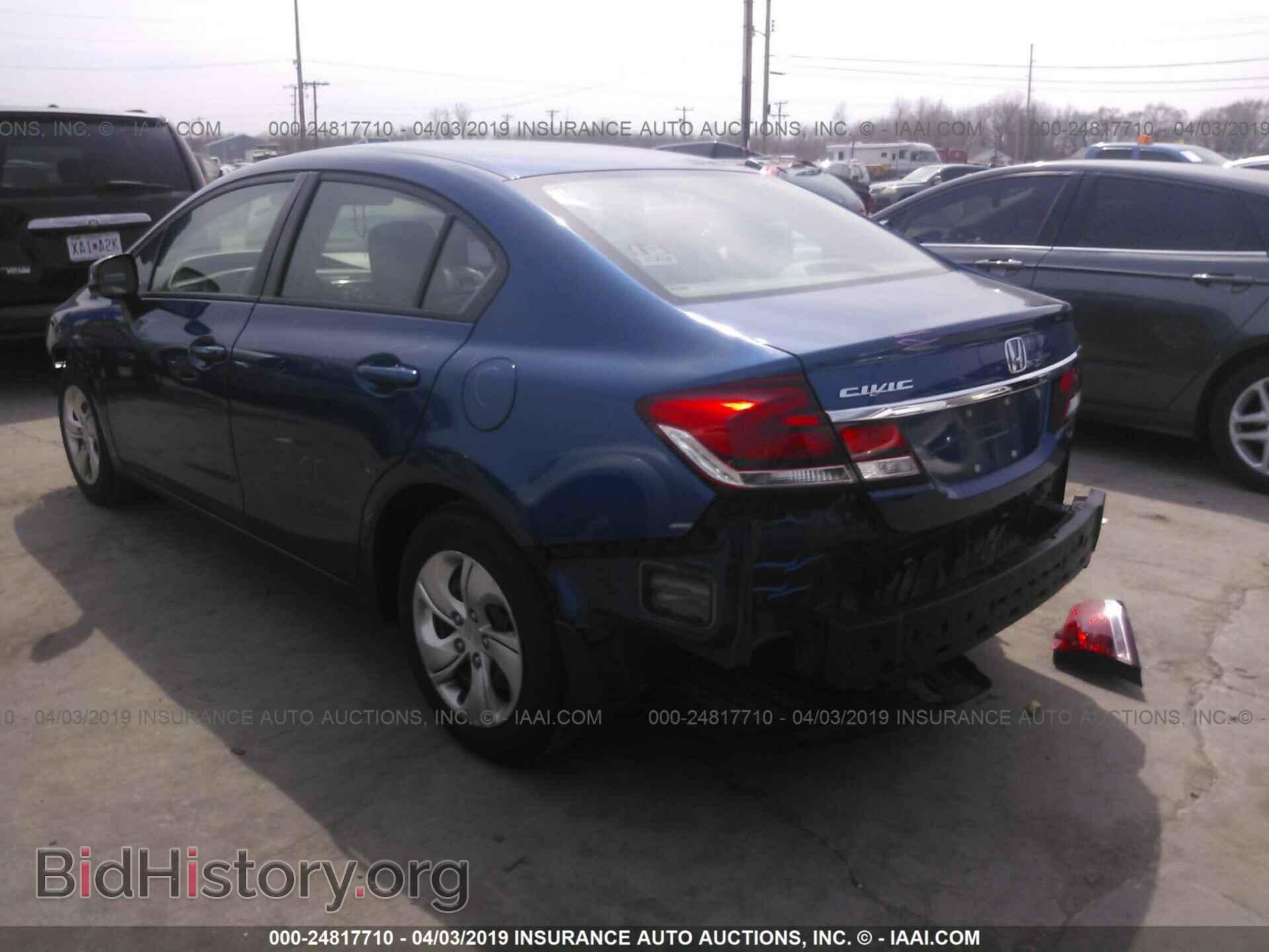 2013 HONDA CIVIC - VIN: 19XFB2F59DE010980 - Фото 3