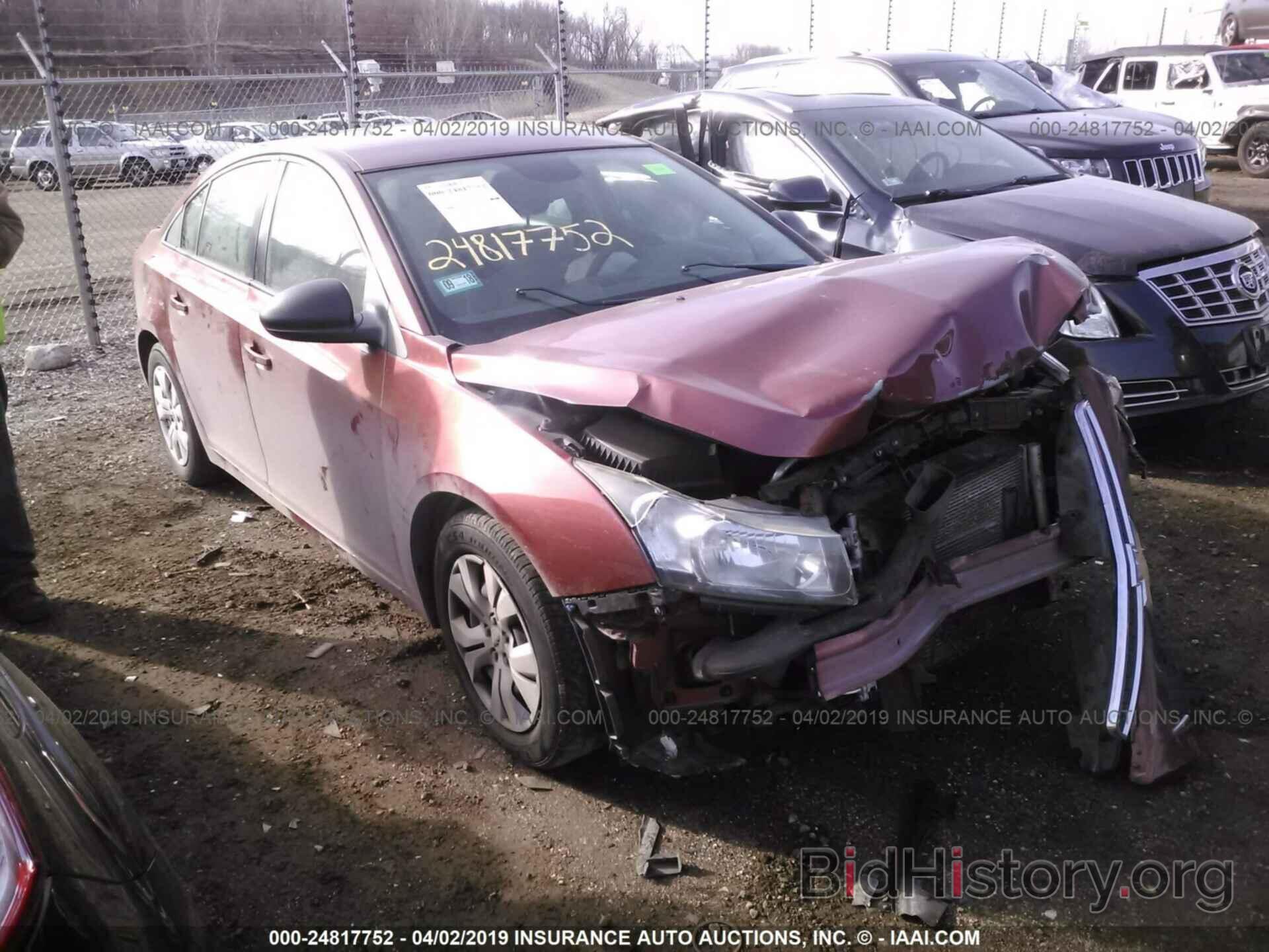 Photo 1G1PA5SH1D7177822 - CHEVROLET CRUZE 2013