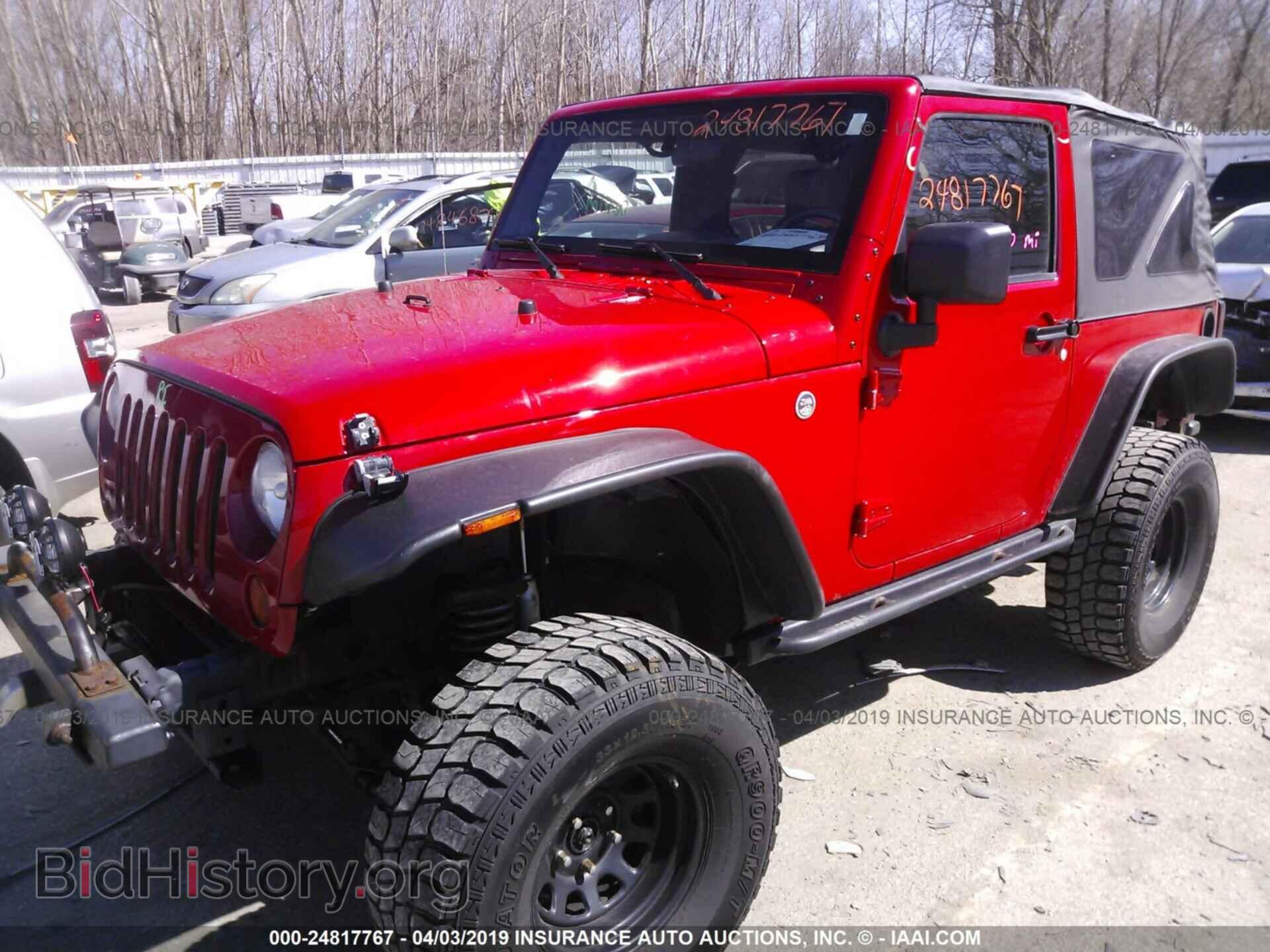 2008 JEEP WRANGLER - VIN: 1J4FA24128L550066 - Фото 2