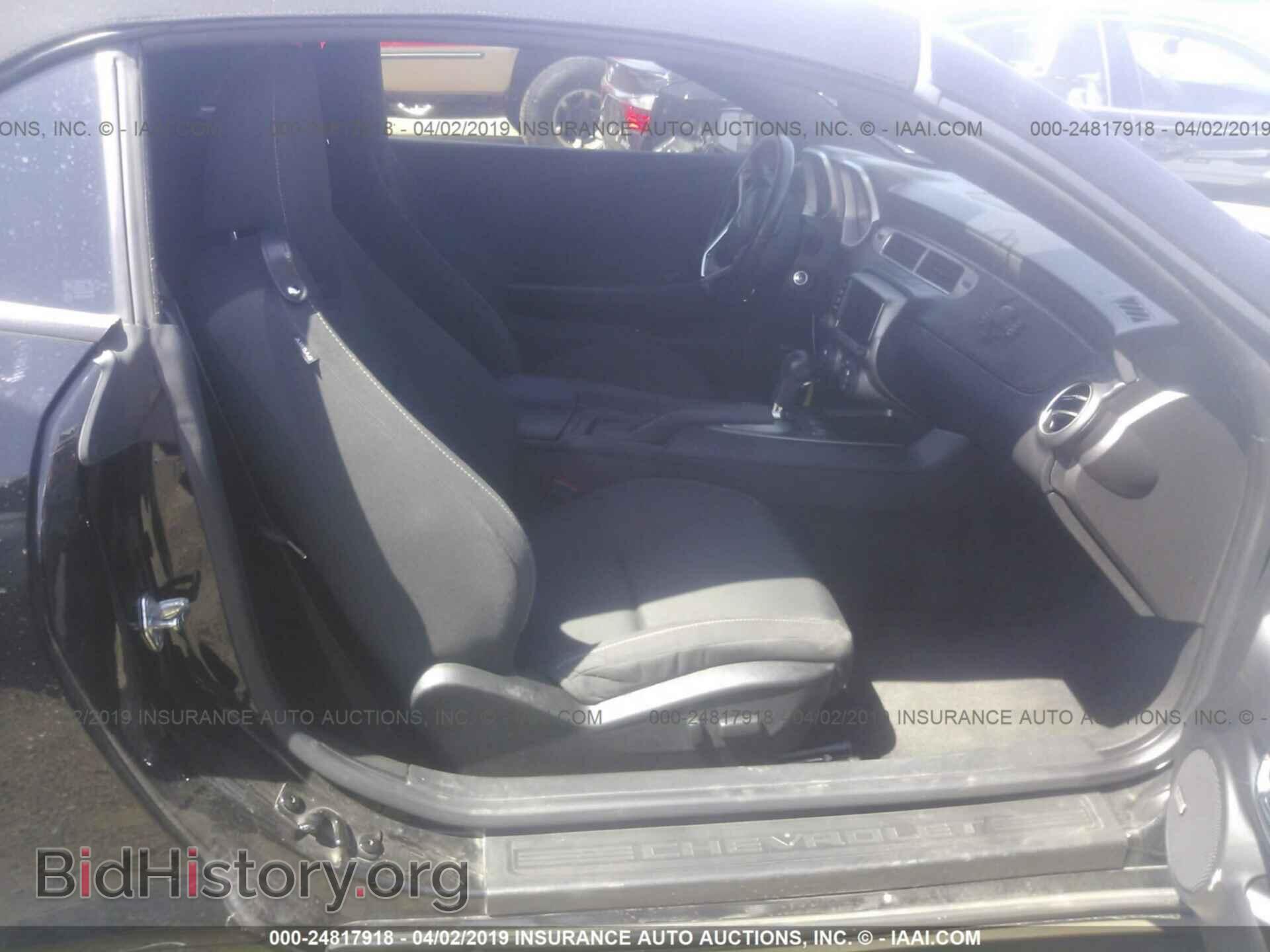 2013 CHEVROLET CAMARO - VIN: 2G1FB3D35D9215906 - Фото 5