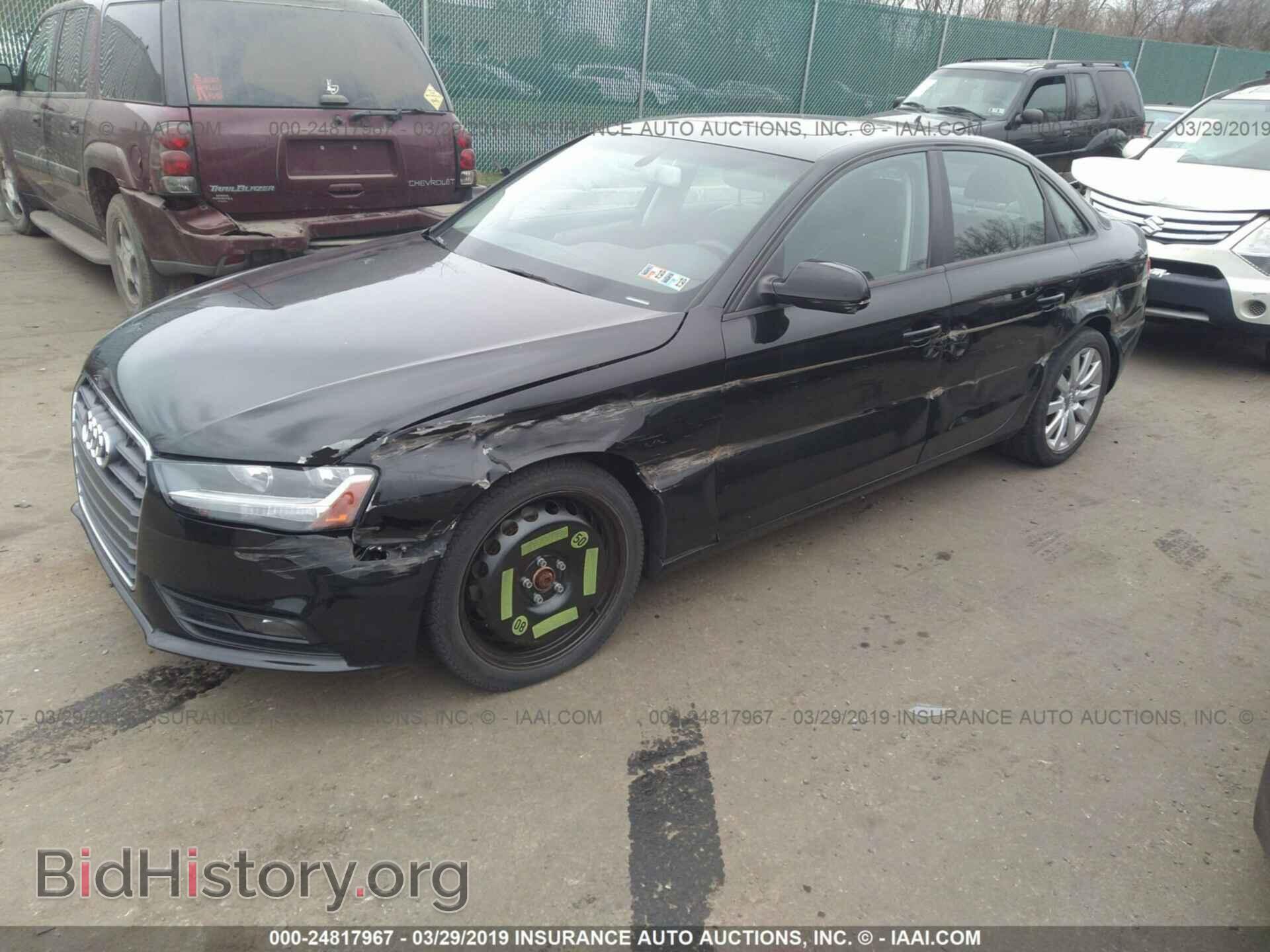 2014 AUDI A4 - VIN: WAUDFAFL5EN029296 - Фото 2