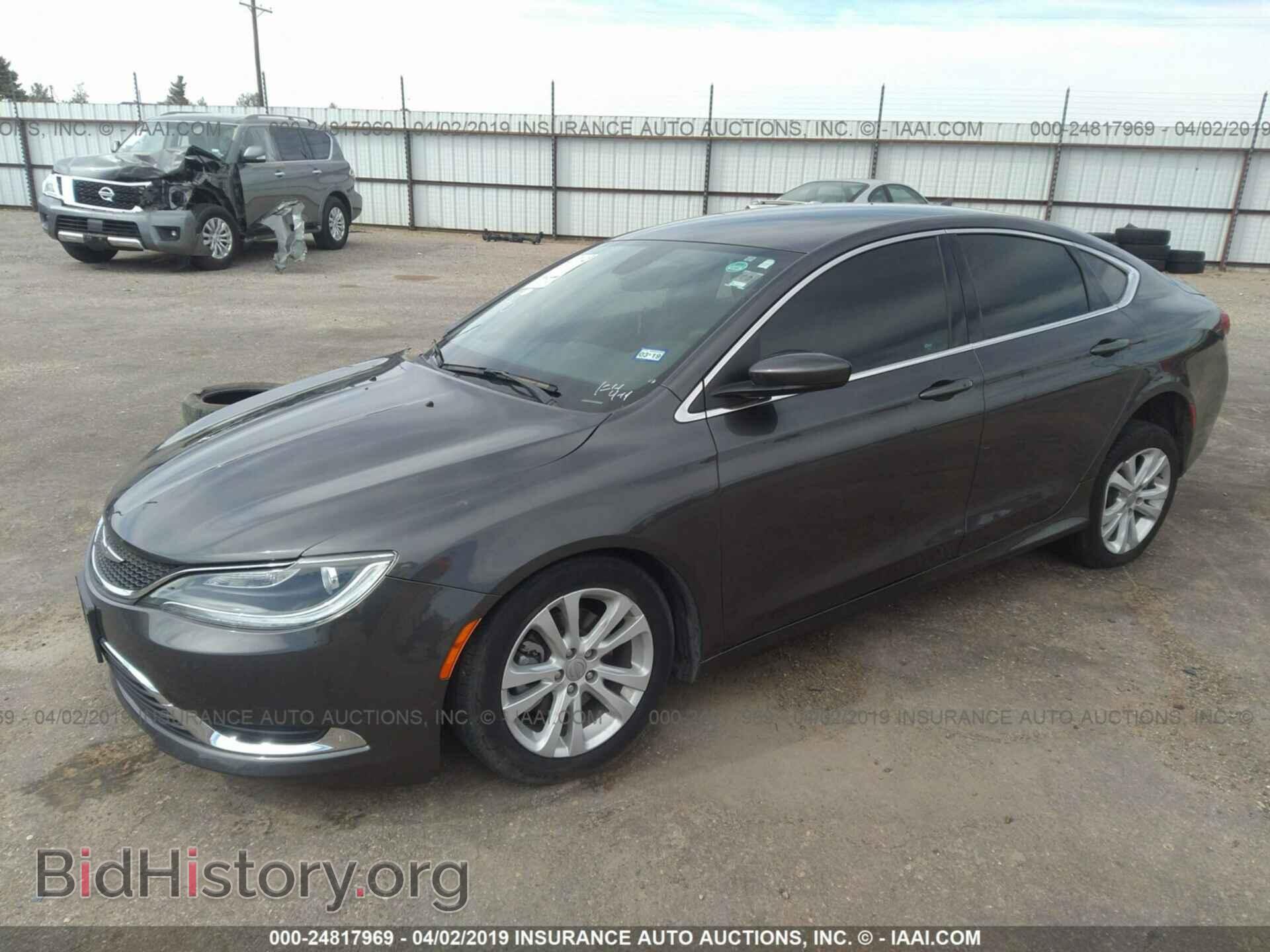 2017 CHRYSLER 200 - VIN: 1C3CCCAB5HN507744 - Фото 2