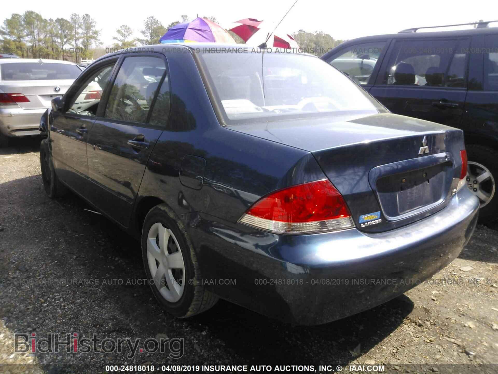 2004 MITSUBISHI LANCER - VIN: JA3AJ36E94U041259 - Фото 3
