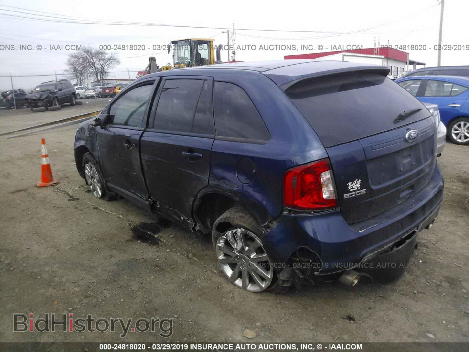 2012 FORD EDGE - VIN: 2FMDK3JC8CBA89708 - Фото 3