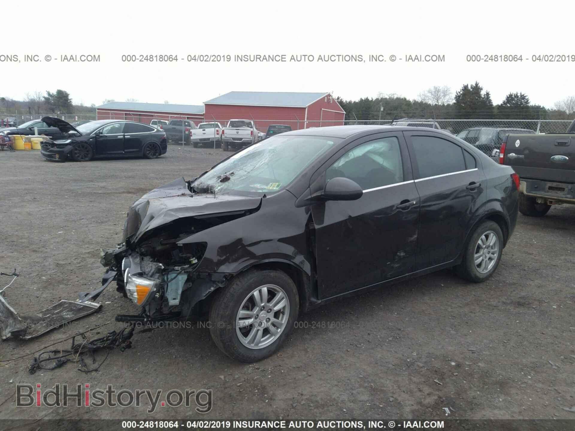 2014 CHEVROLET SONIC - VIN: 1G1JC5SH7E4169453 - Фото 2