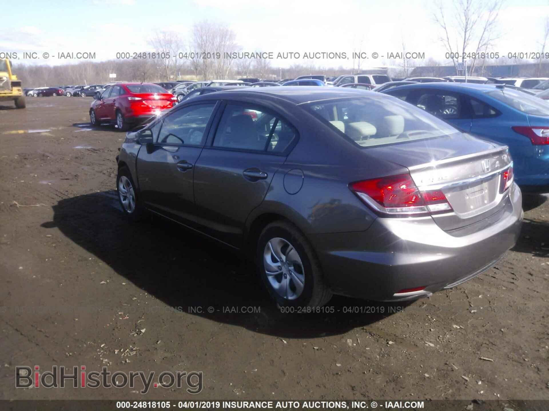 2013 HONDA CIVIC - VIN: 2HGFB2F55DH582263 - Фото 3