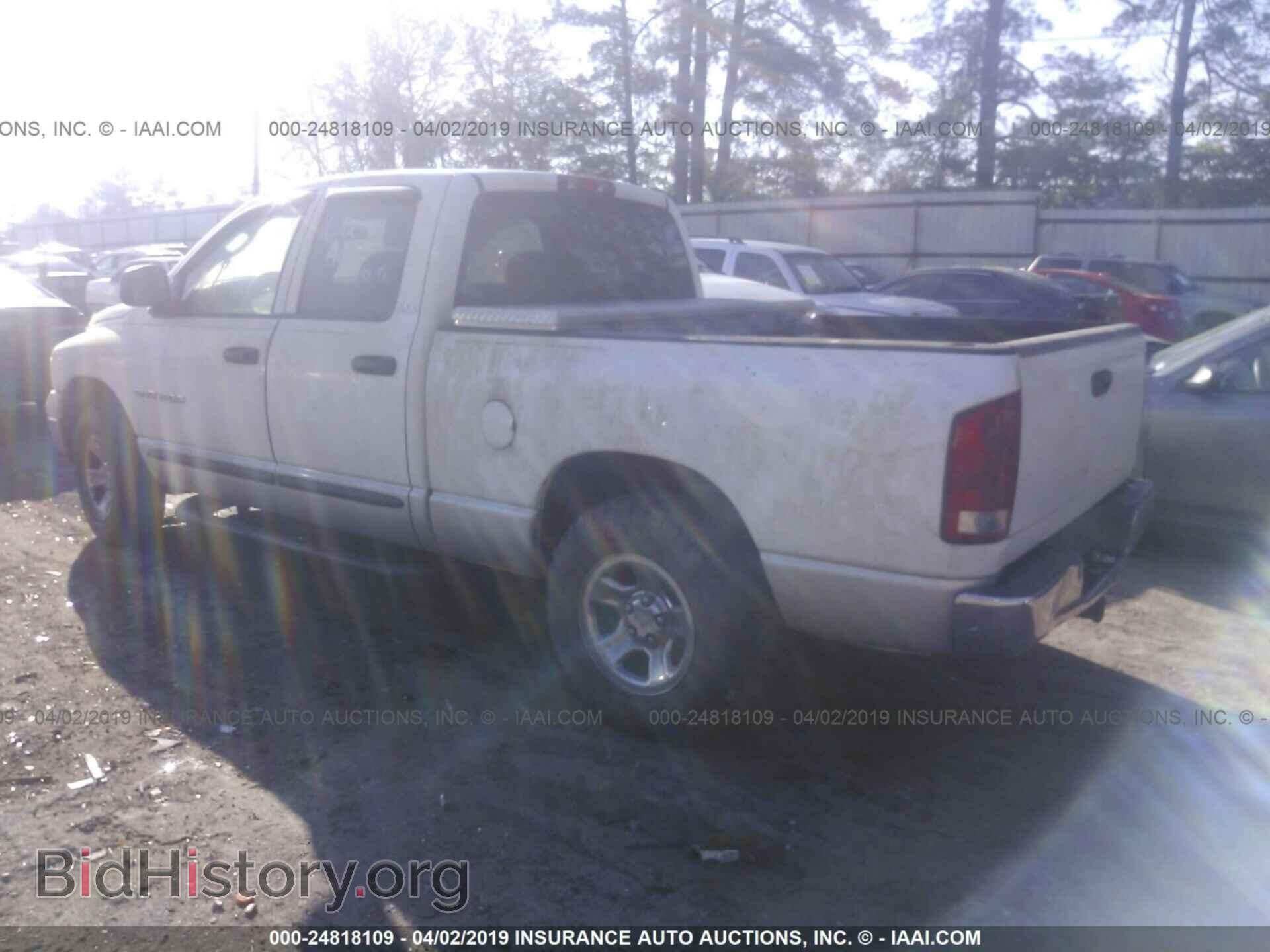 2002 DODGE RAM 1500 - VIN: 3D7HA18N62G155503 - Фото 3