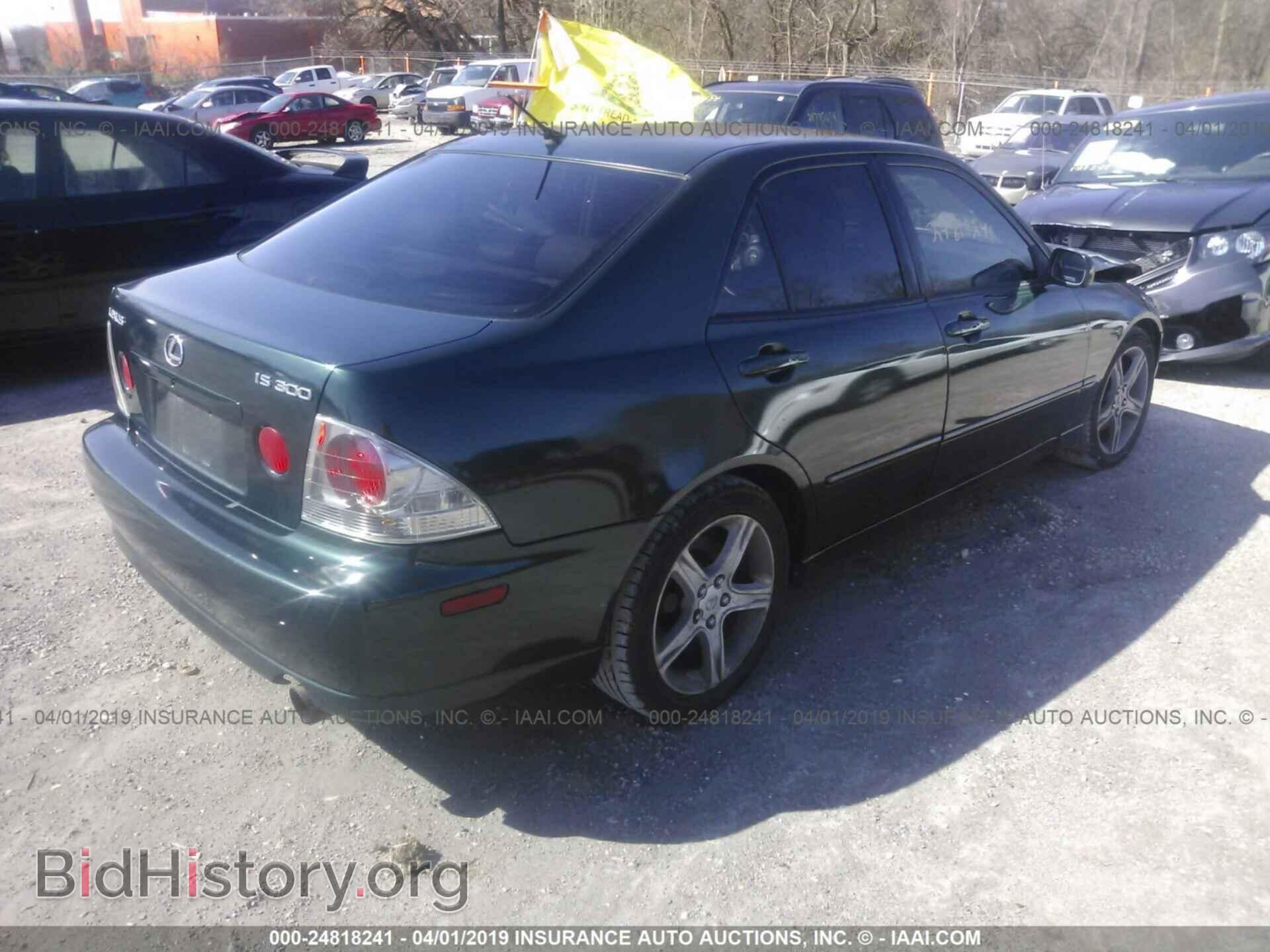 2001 LEXUS IS - VIN: JTHBD182910018621 - Фото 4