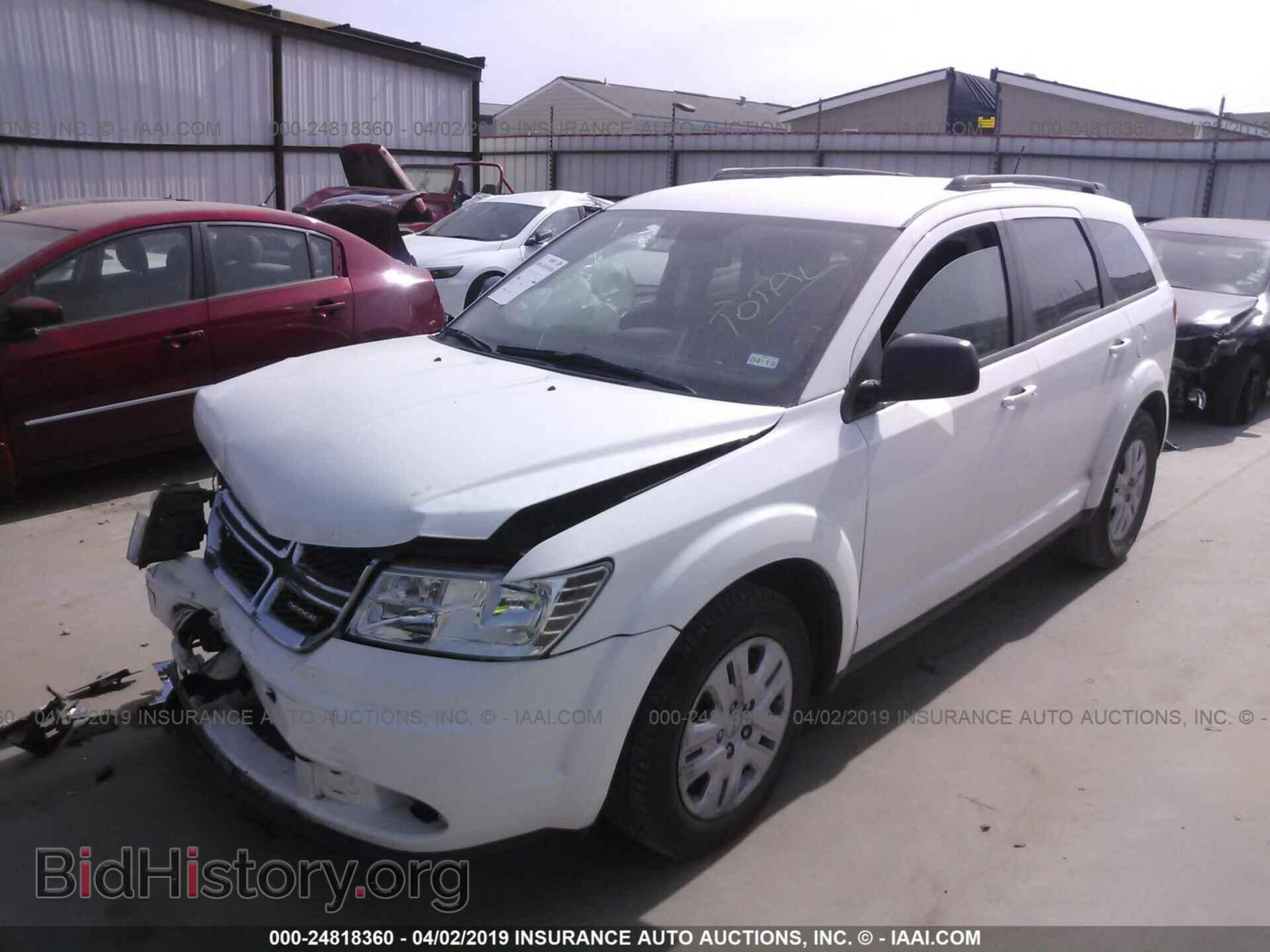 2017 DODGE JOURNEY - VIN: 3C4PDCAB6HT568899 - Фото 2