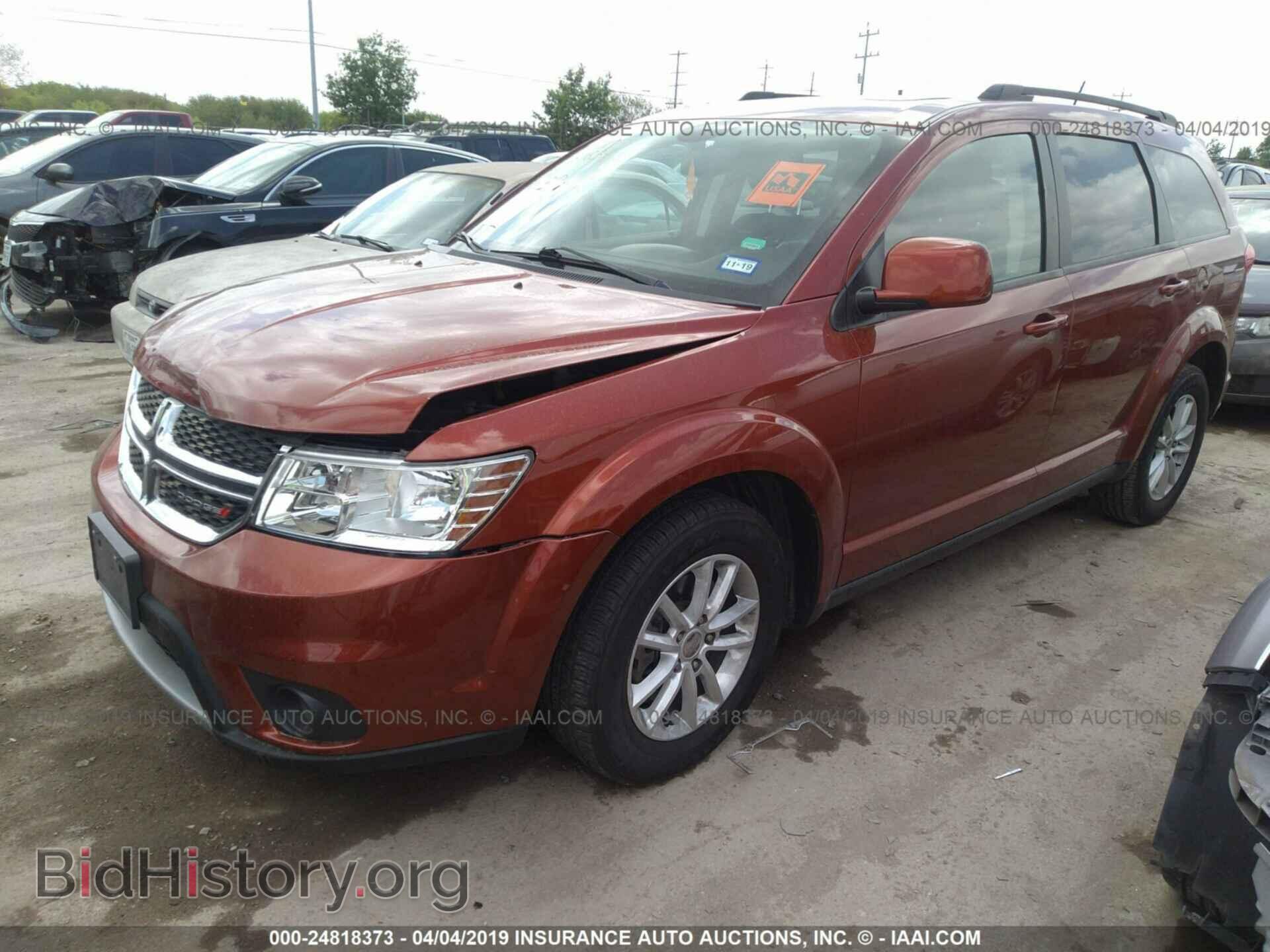 2014 DODGE JOURNEY - VIN: 3C4PDCBB2ET290920 - Фото 2