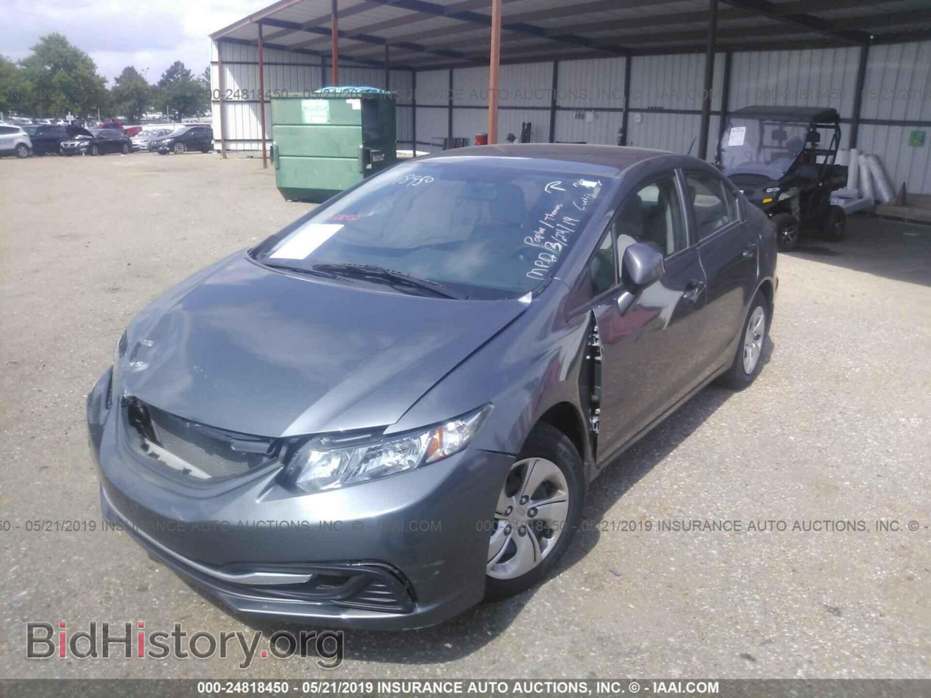 2013 HONDA CIVIC - VIN: 19XFB2F56DE089556 - Фото 2
