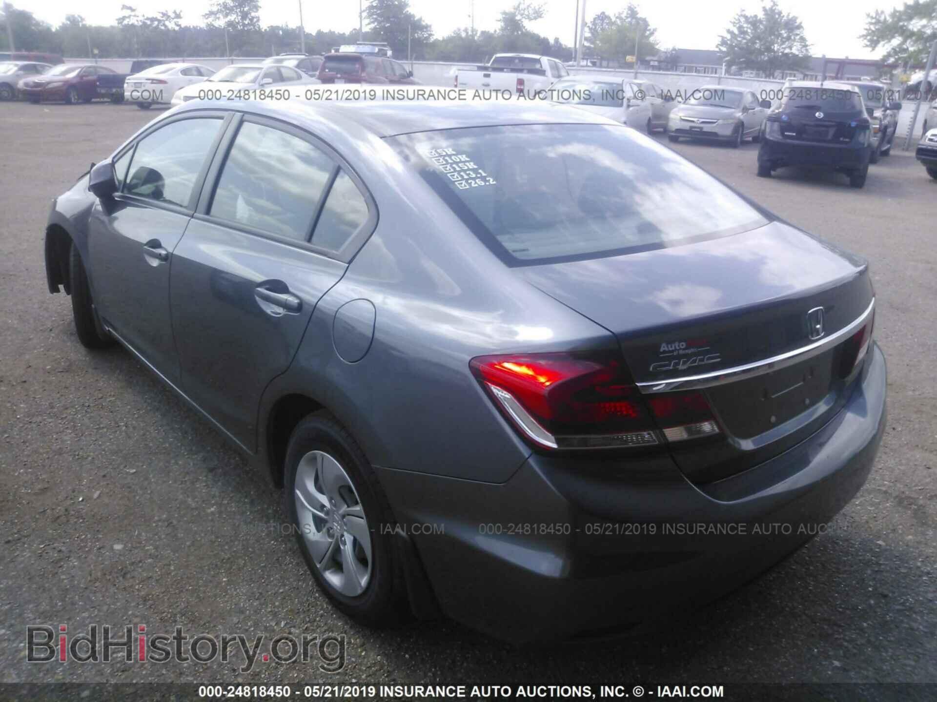 2013 HONDA CIVIC - VIN: 19XFB2F56DE089556 - Фото 3