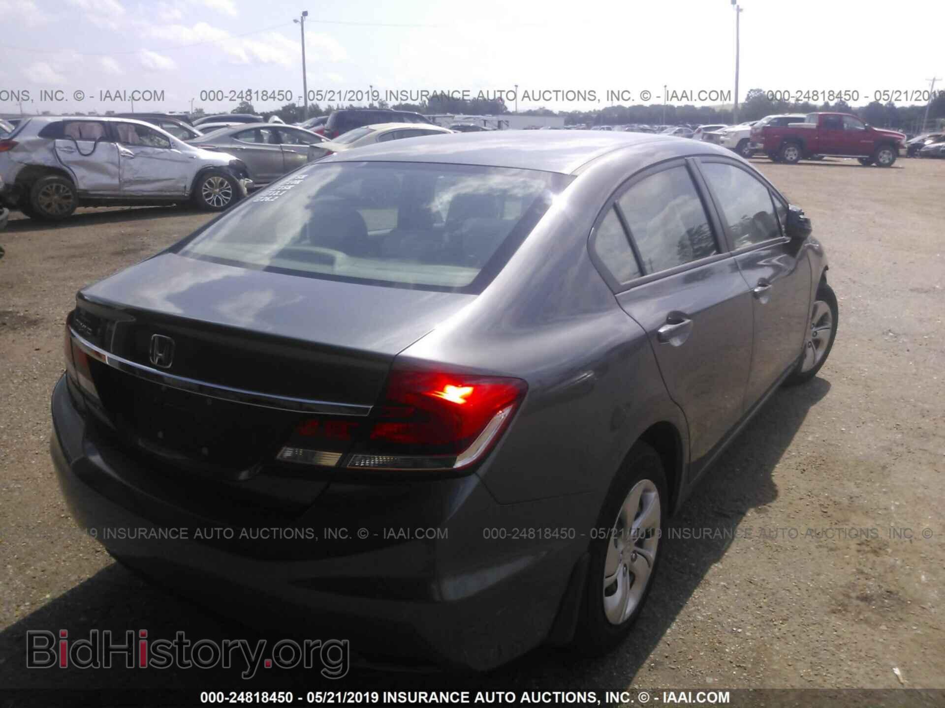 2013 HONDA CIVIC - VIN: 19XFB2F56DE089556 - Фото 4