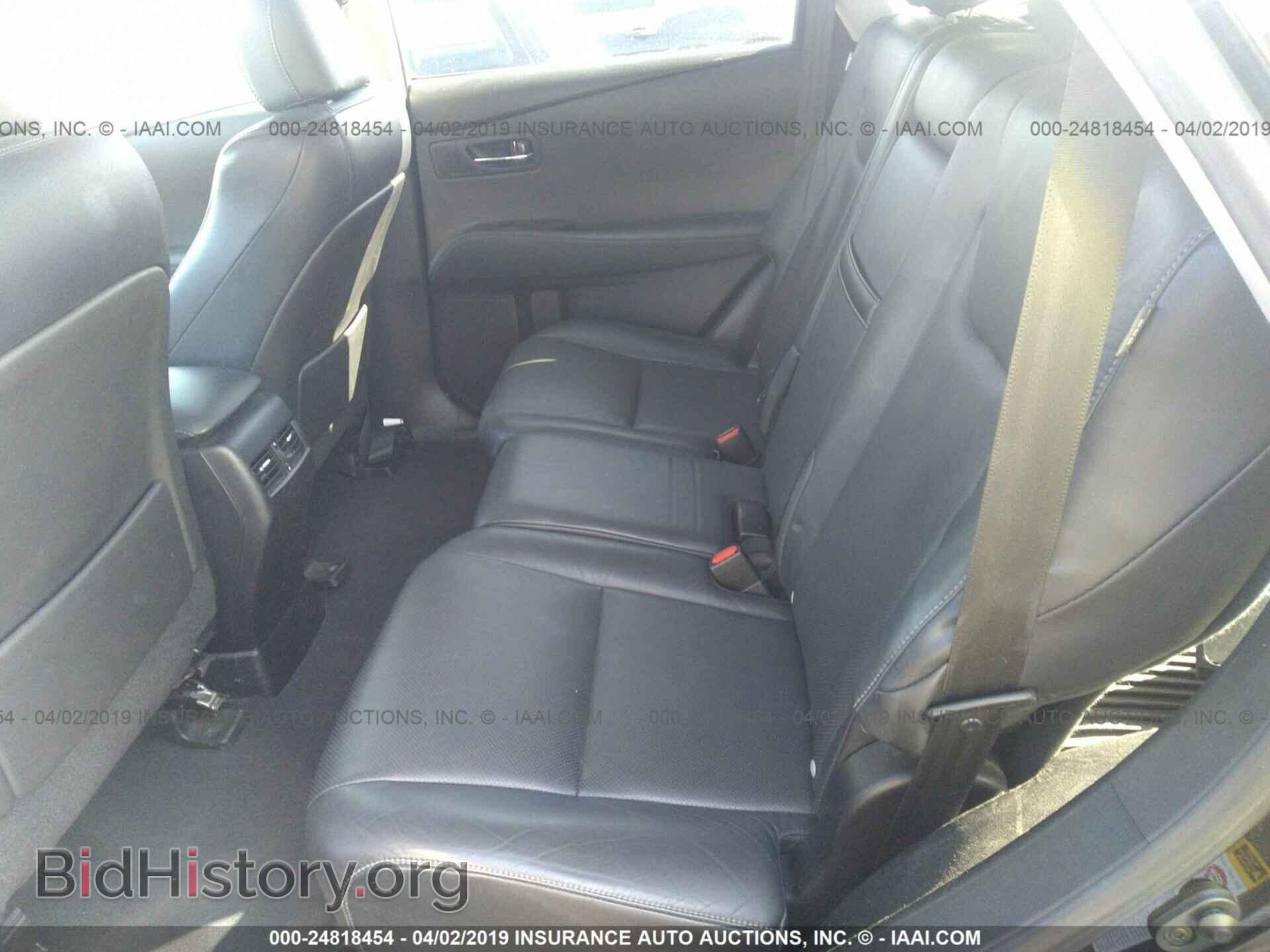 2015 LEXUS RX - VIN: 2T2BK1BA1FC277748 - Фото 8