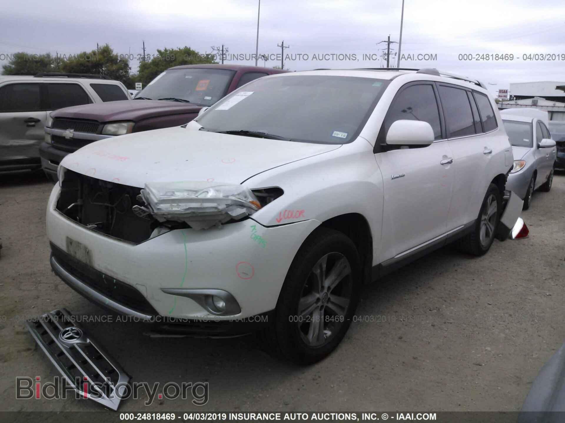 2012 TOYOTA HIGHLANDER - VIN: 5TDYK3EH8CS089458 - Фото 2