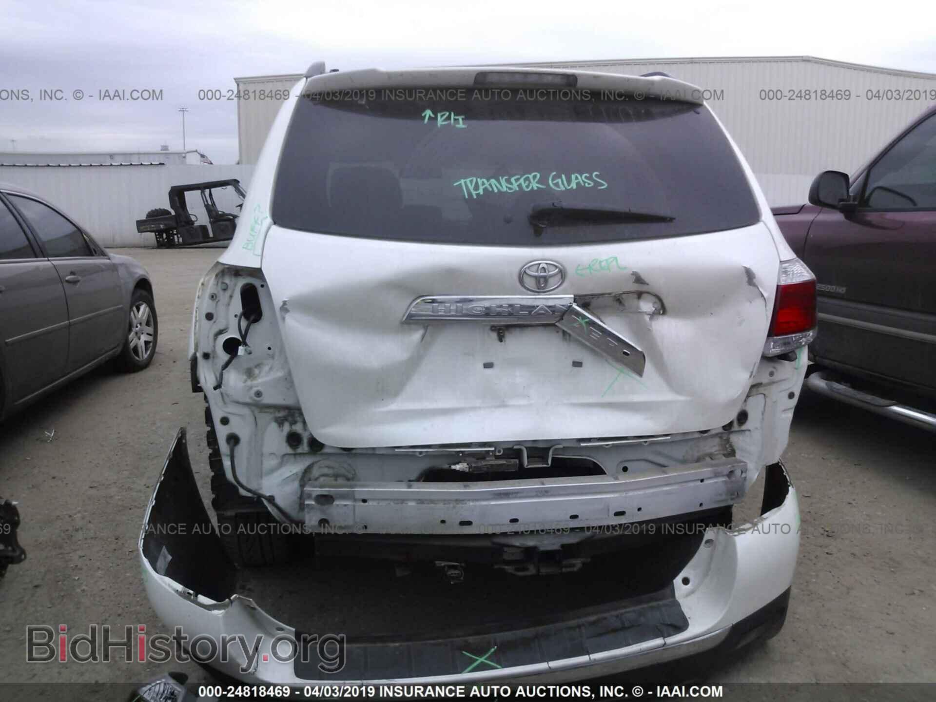2012 TOYOTA HIGHLANDER - VIN: 5TDYK3EH8CS089458 - Фото 6