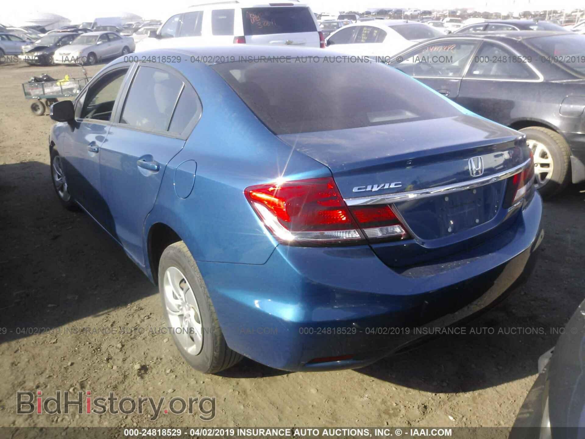 2013 HONDA CIVIC - VIN: 19XFB2F50DE292524 - Фото 3
