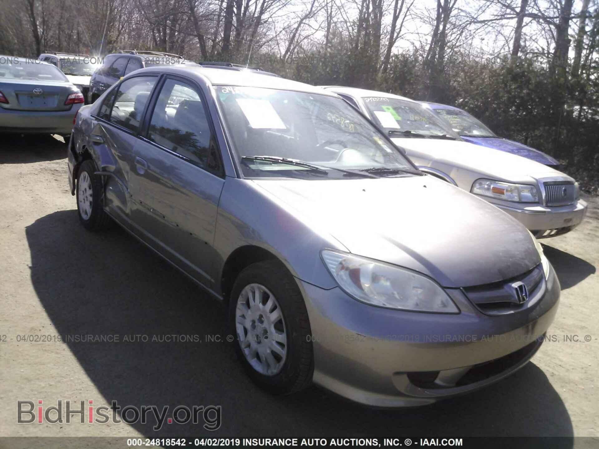 Photo JHMES16525S001380 - HONDA CIVIC 2005
