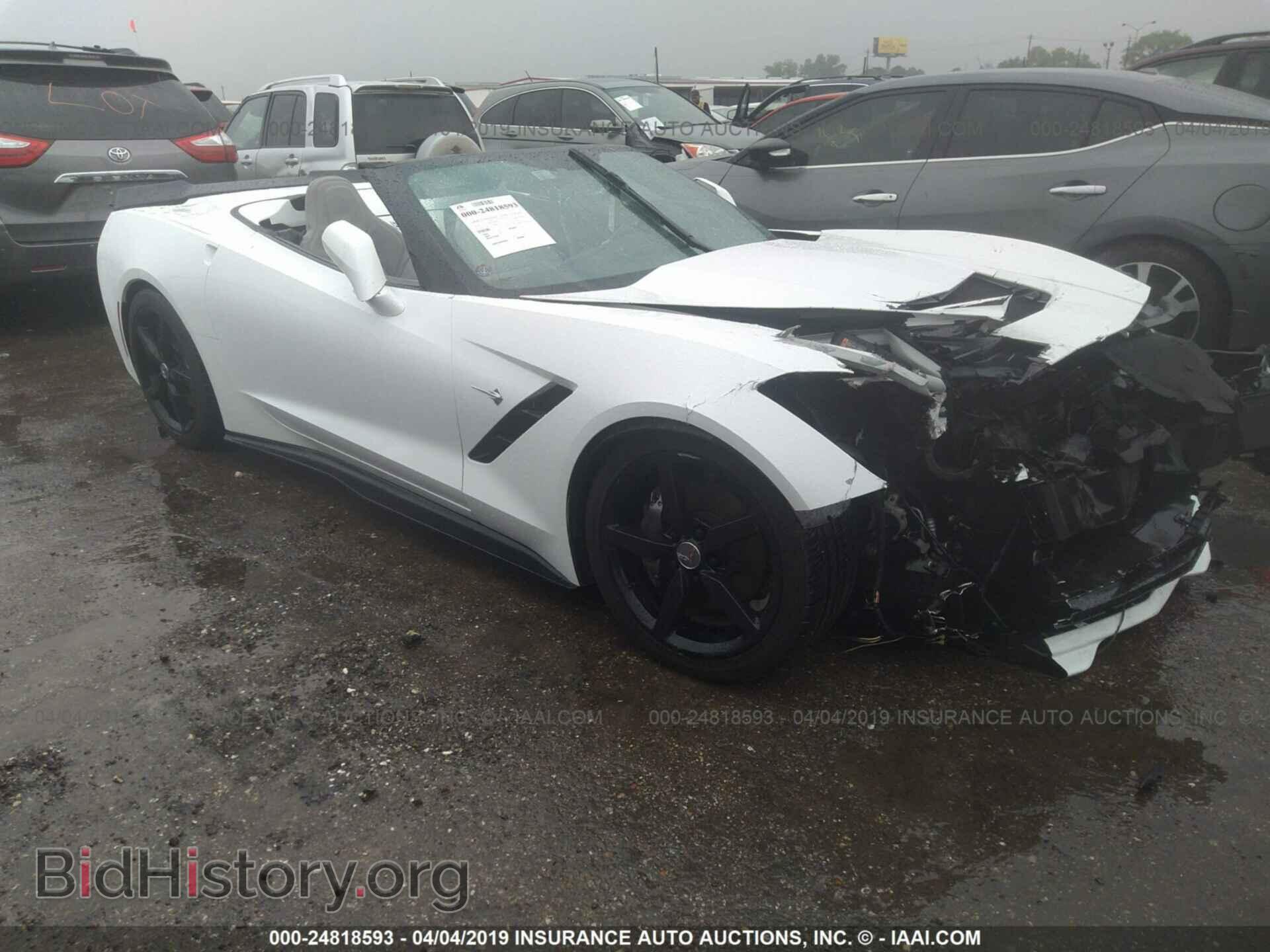 Photo 1G1YD3D77E5122020 - CHEVROLET CORVETTE 2014