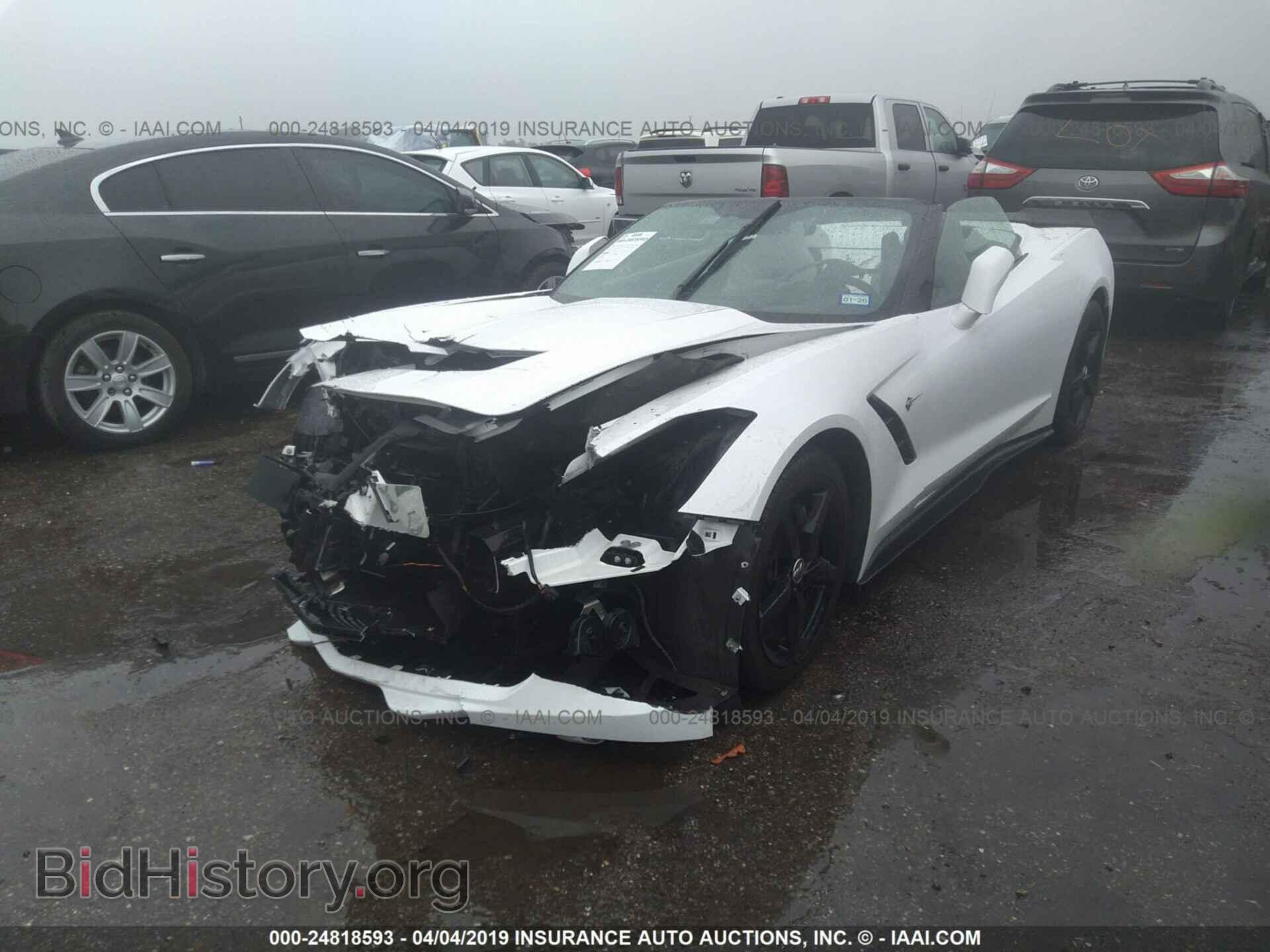 2014 CHEVROLET CORVETTE - VIN: 1G1YD3D77E5122020 - Фото 2