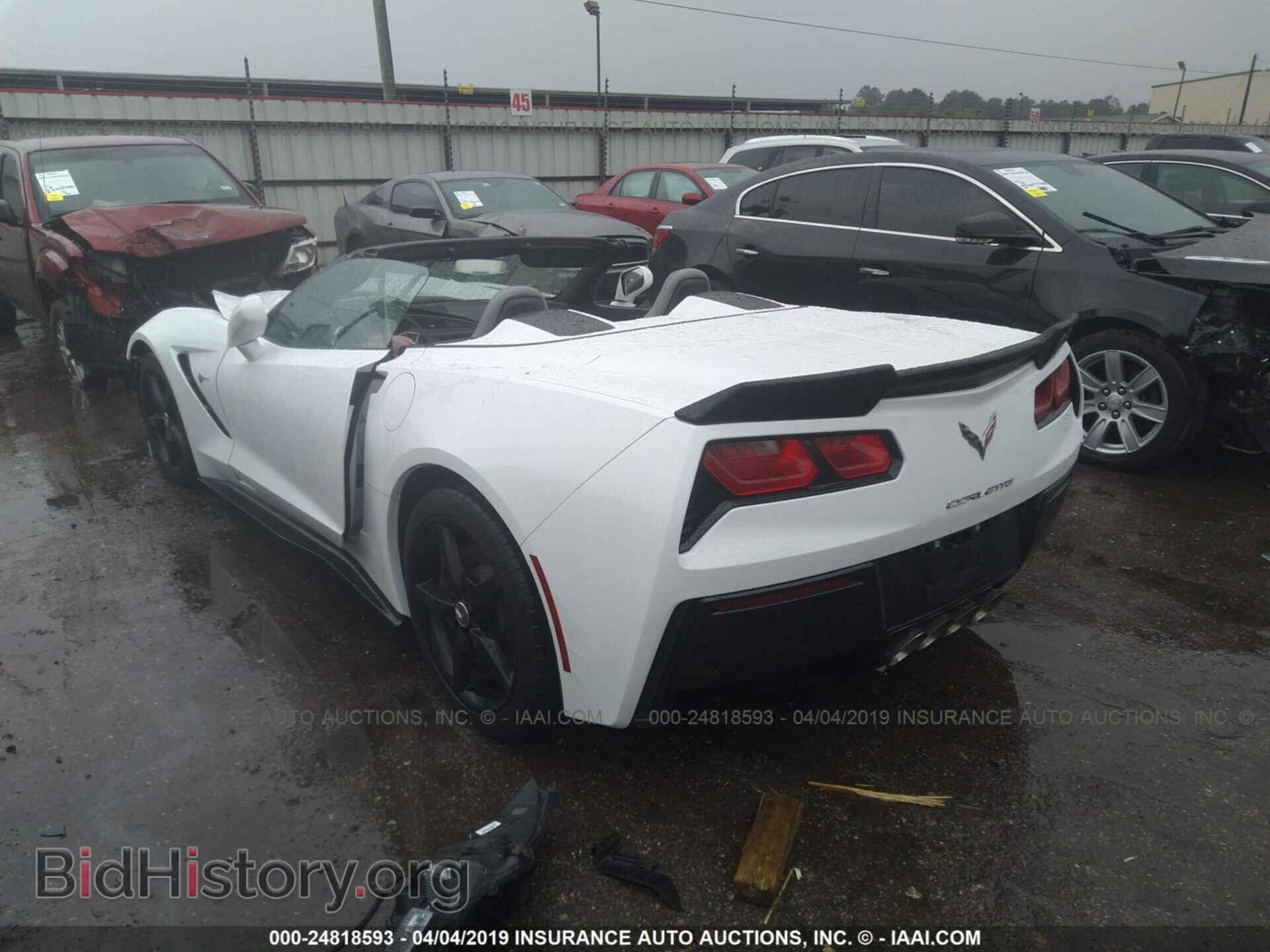2014 CHEVROLET CORVETTE - VIN: 1G1YD3D77E5122020 - Фото 3