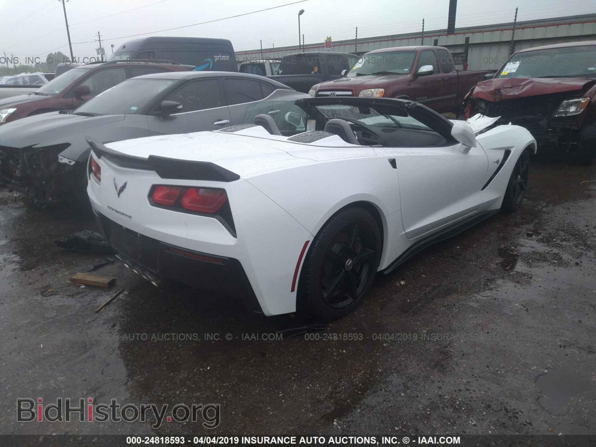 2014 CHEVROLET CORVETTE - VIN: 1G1YD3D77E5122020 - Фото 4