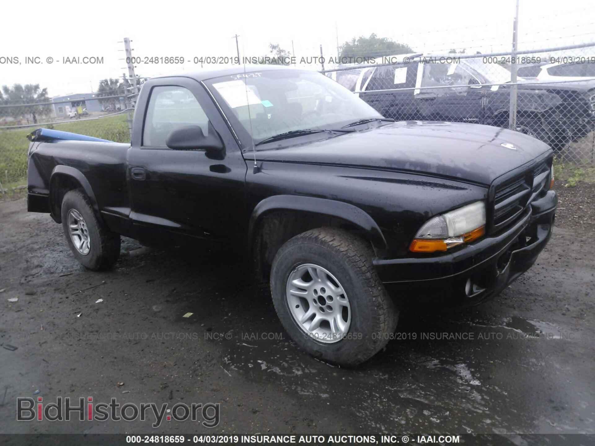 Photo 1D7FL16X93S168438 - DODGE DAKOTA 2003