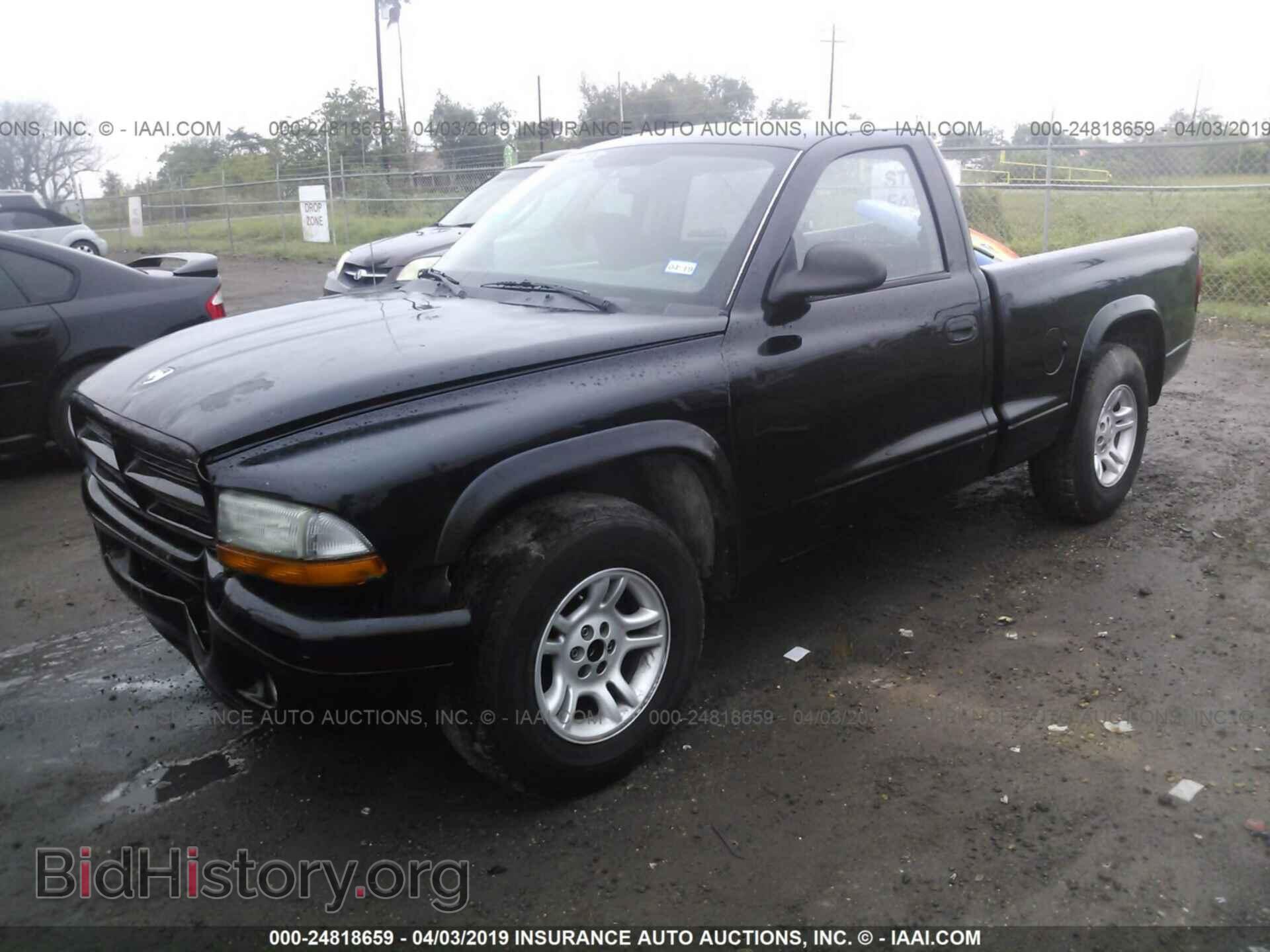 2003 DODGE DAKOTA - VIN: 1D7FL16X93S168438 - Фото 2