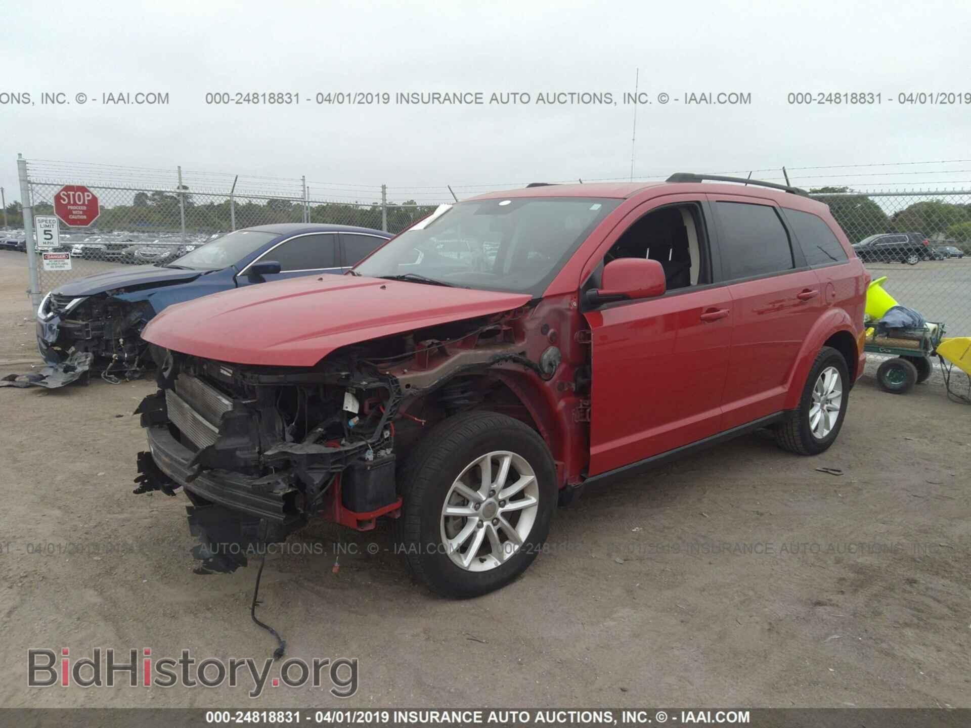 2015 DODGE JOURNEY - VIN: 3C4PDCBG0FT610474 - Фото 2