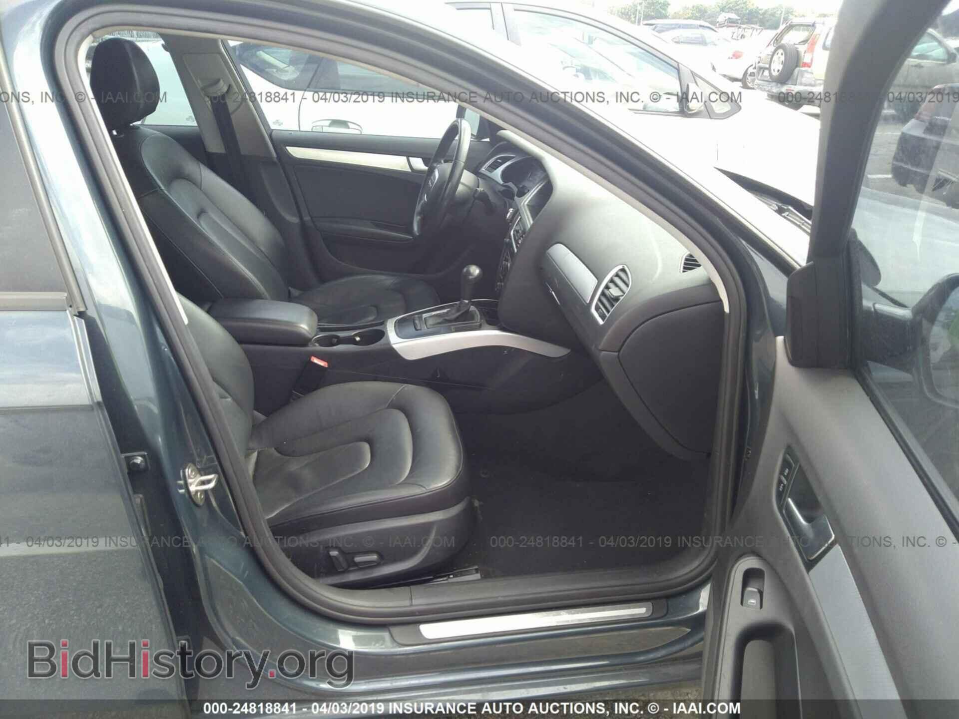 2011 AUDI A4 - VIN: WAUAFAFL3BN038836 - Фото 5