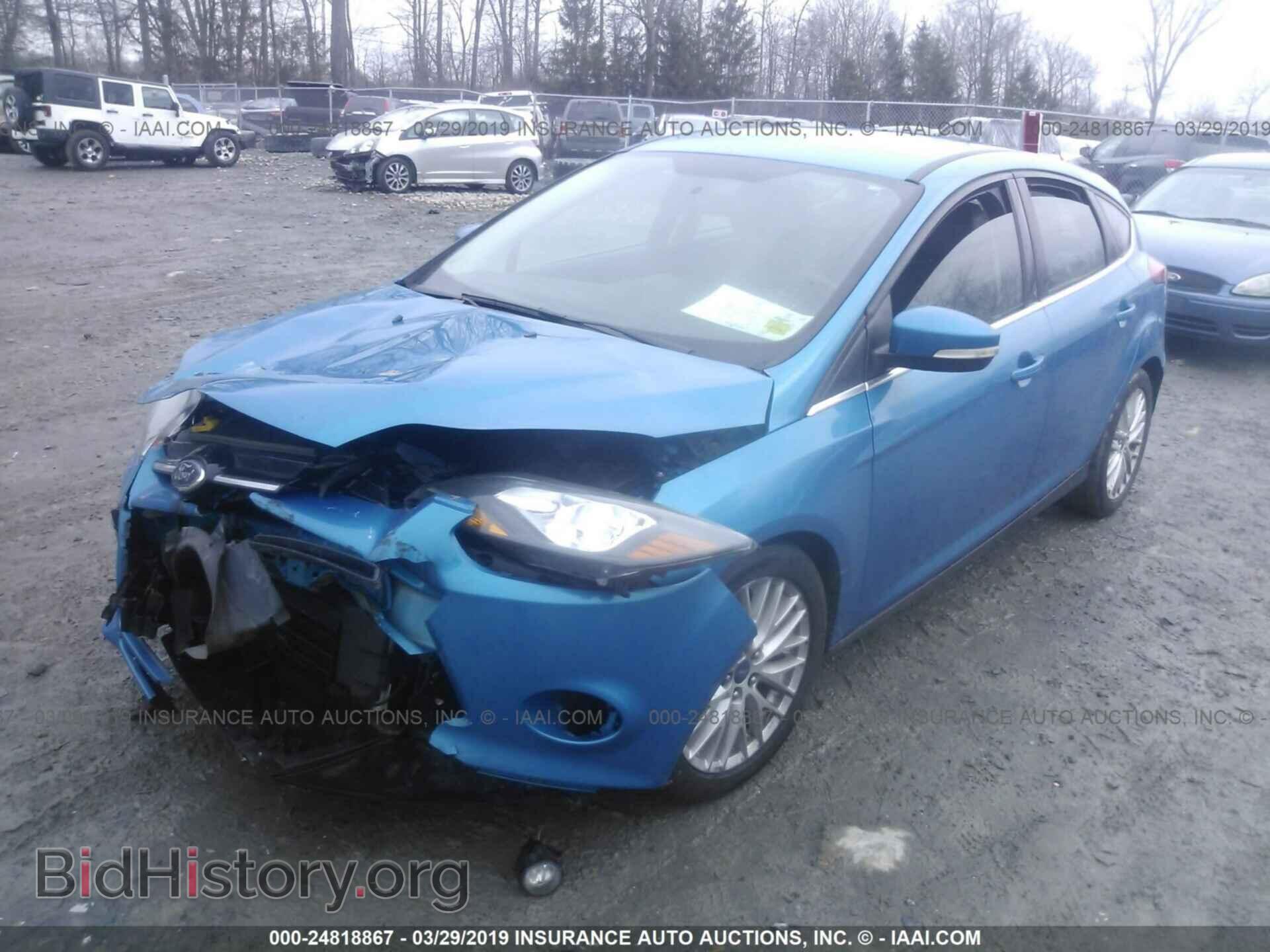 2014 FORD FOCUS - VIN: 1FADP3N21EL243384 - Фото 2