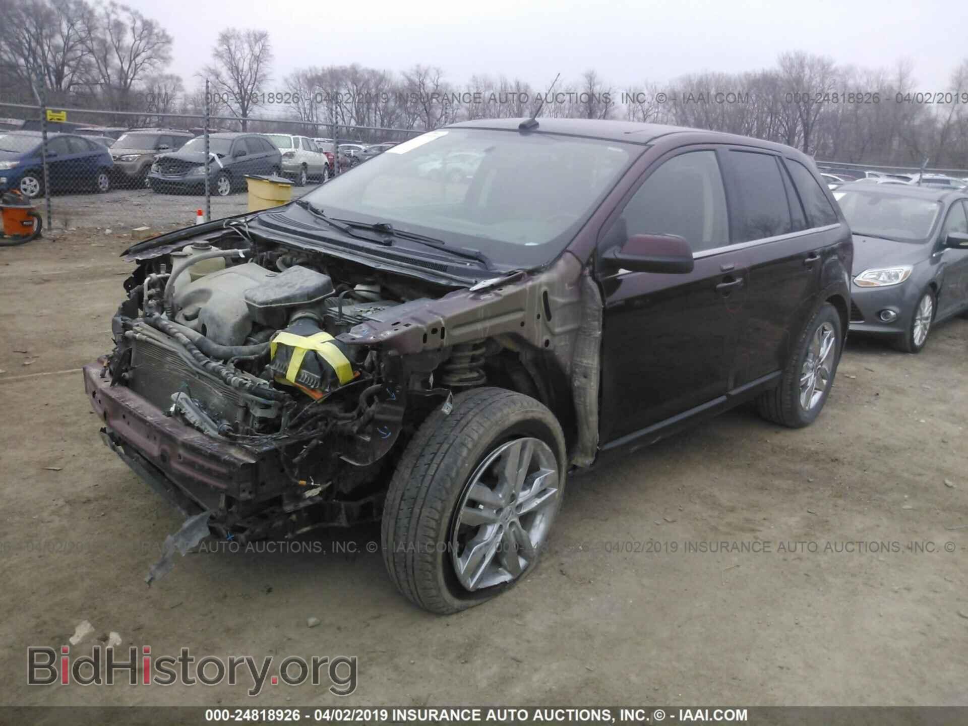 2012 FORD EDGE - VIN: 2FMDK4KC9CBA55202 - Фото 2