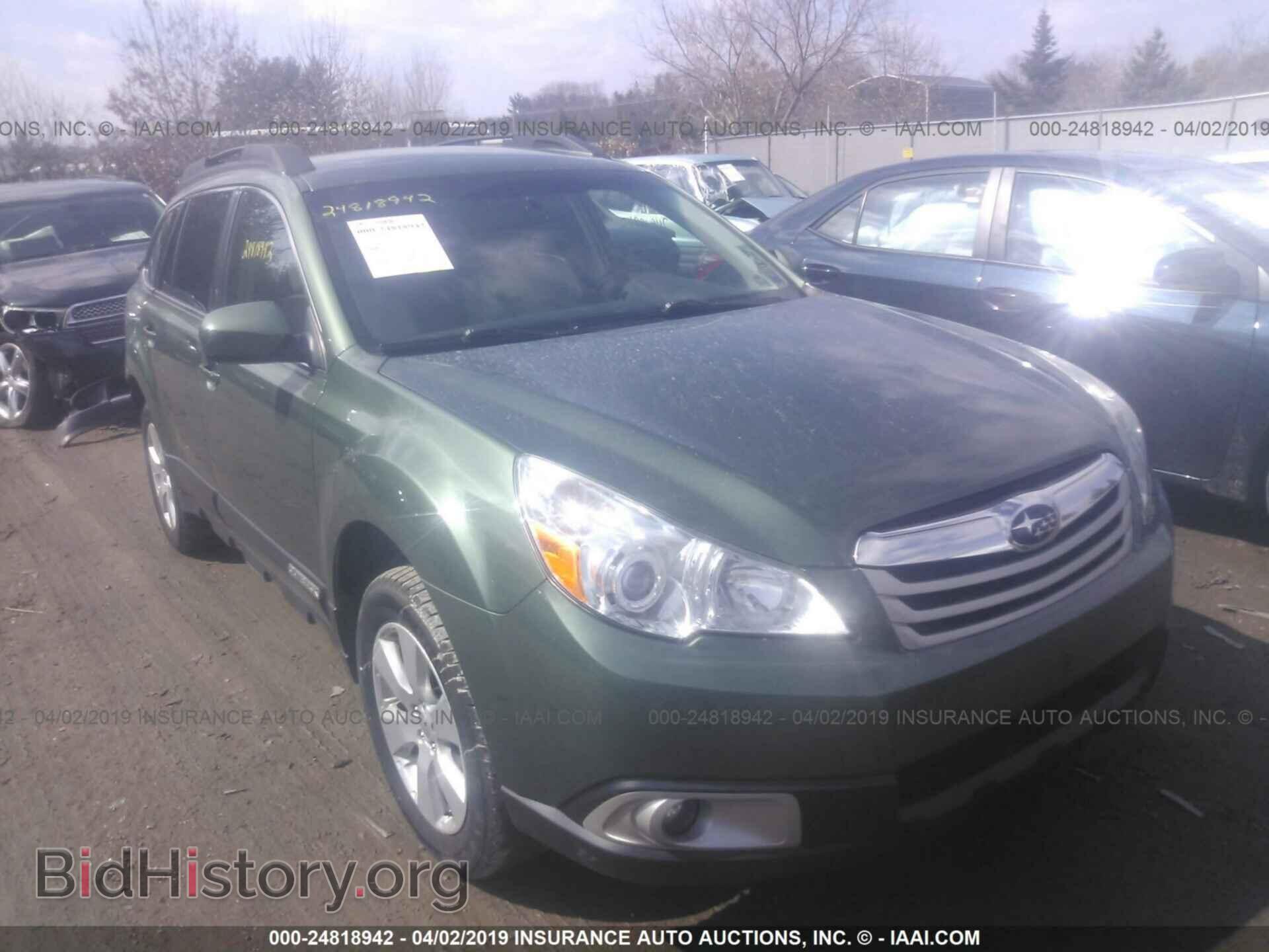 Photo 4S4BRCCCXC3204423 - SUBARU OUTBACK 2012