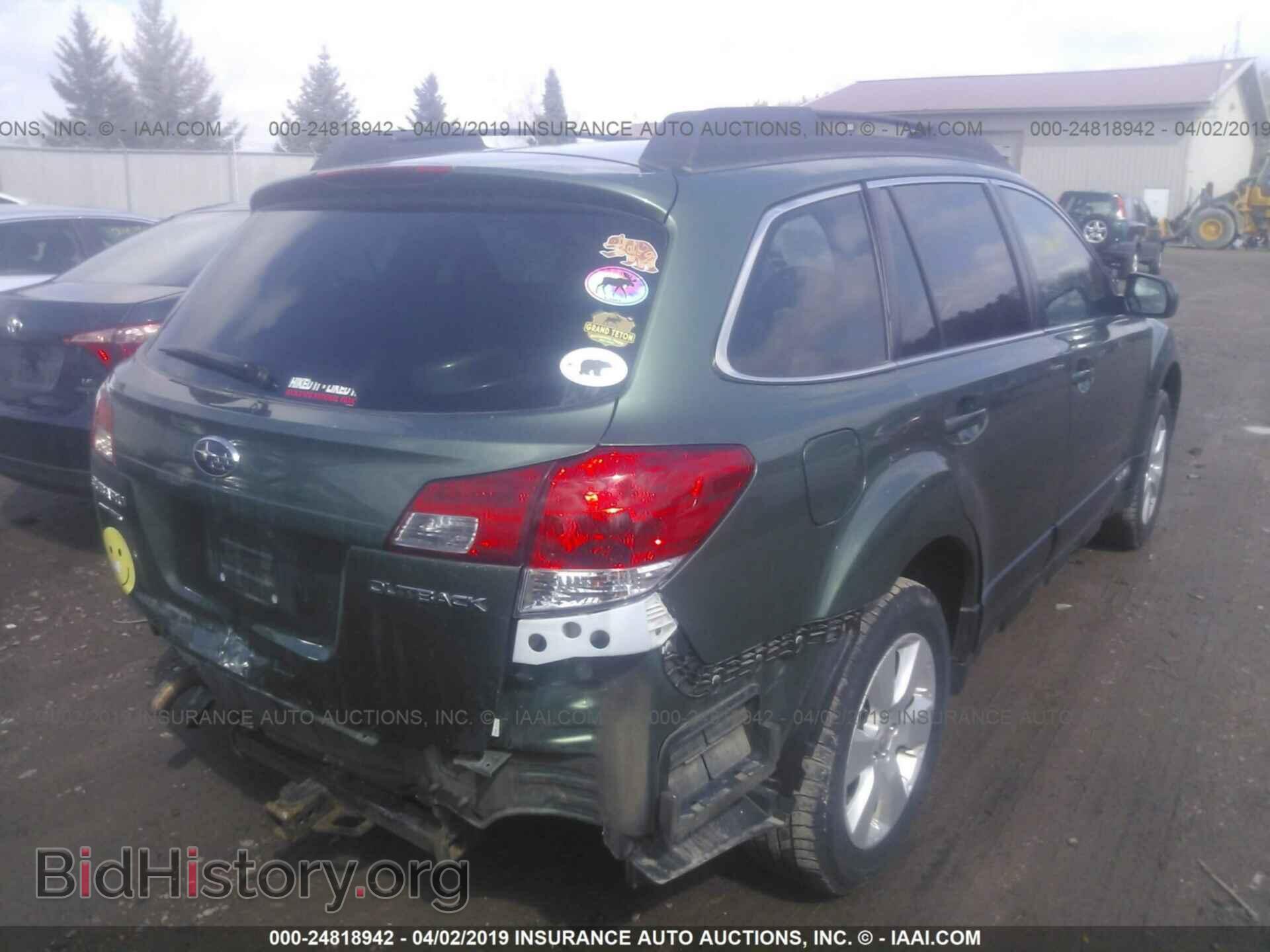 2012 SUBARU OUTBACK - VIN: 4S4BRCCCXC3204423 - Photo 4