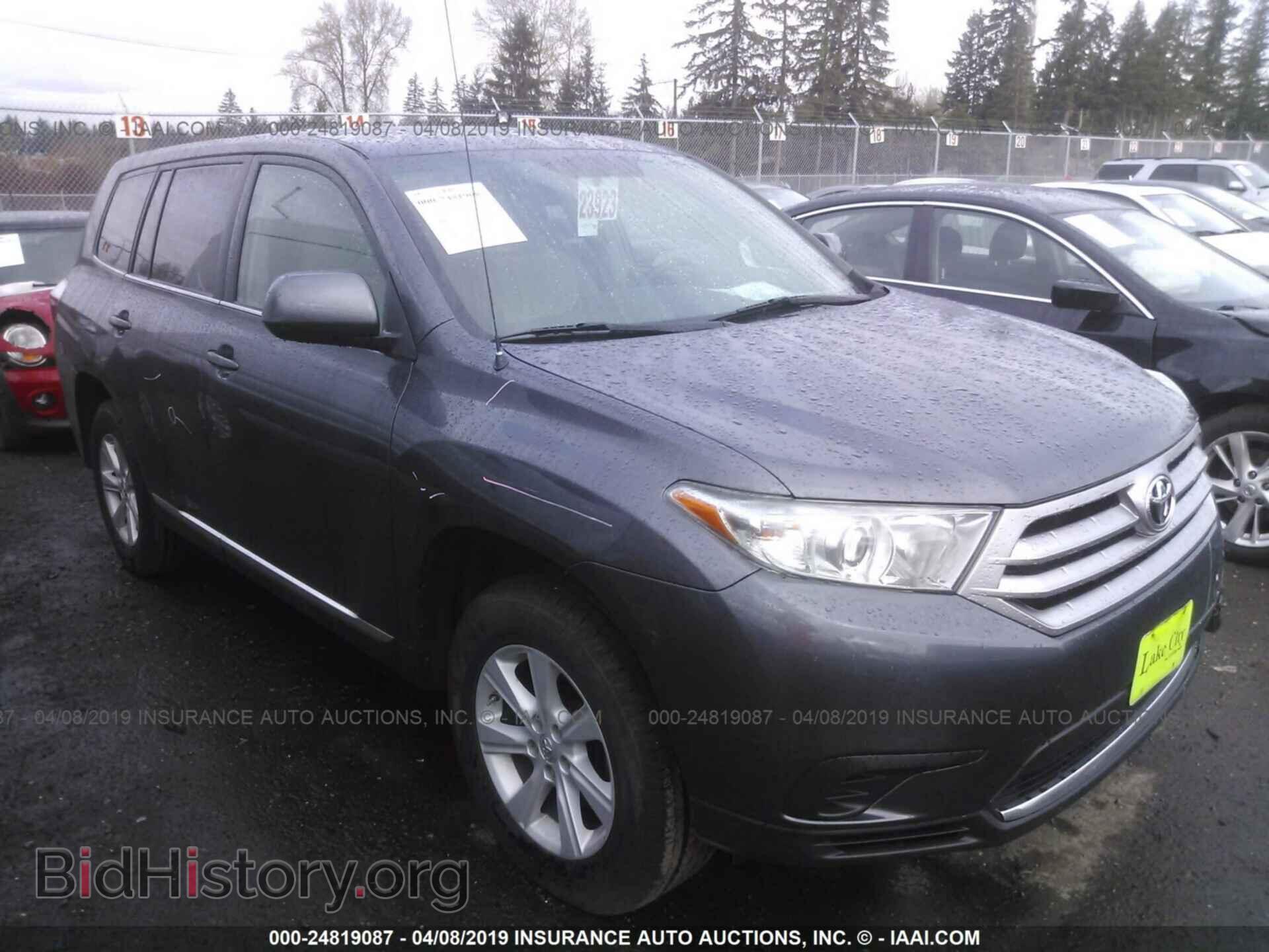 Фотография 5TDBK3EH8CS171213 - TOYOTA HIGHLANDER 2012