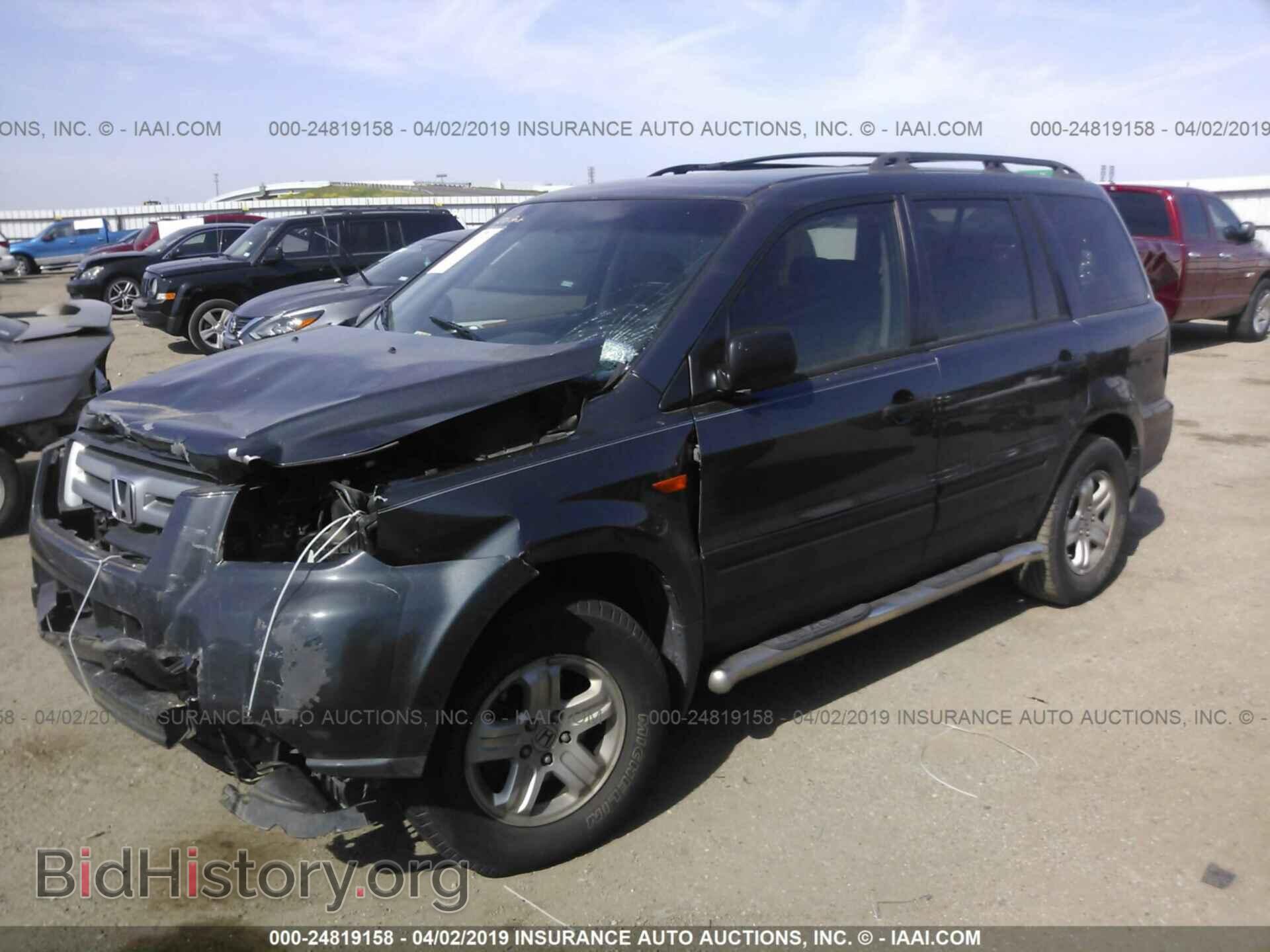 2006 HONDA PILOT - VIN: 5FNYF28186B051279 - Фото 2