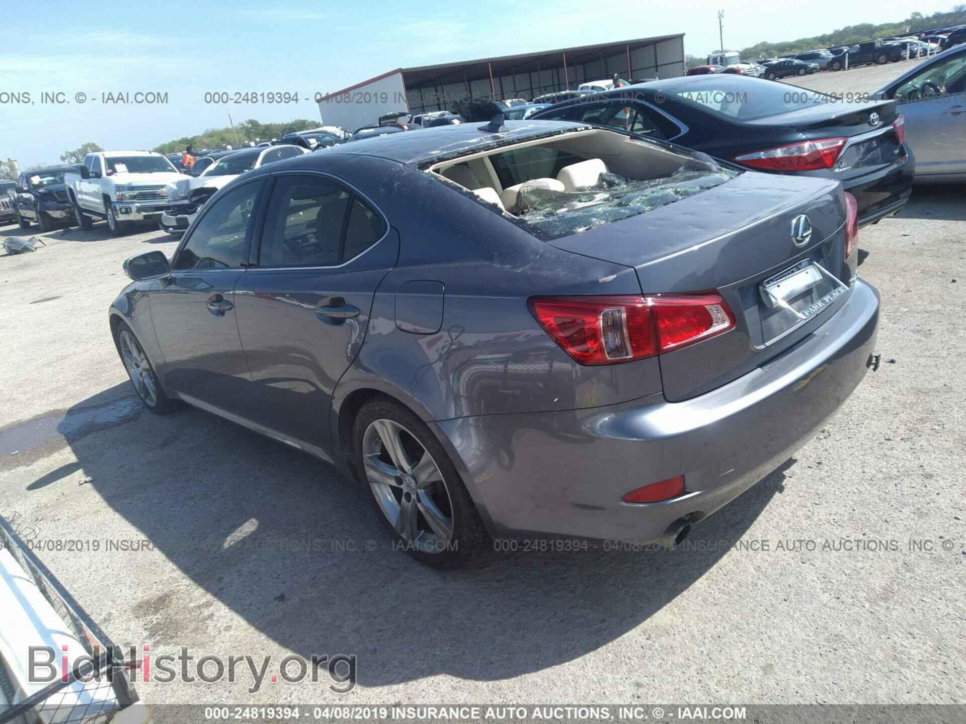2012 LEXUS IS - VIN: JTHBF5C29C5158196 - Photo 3