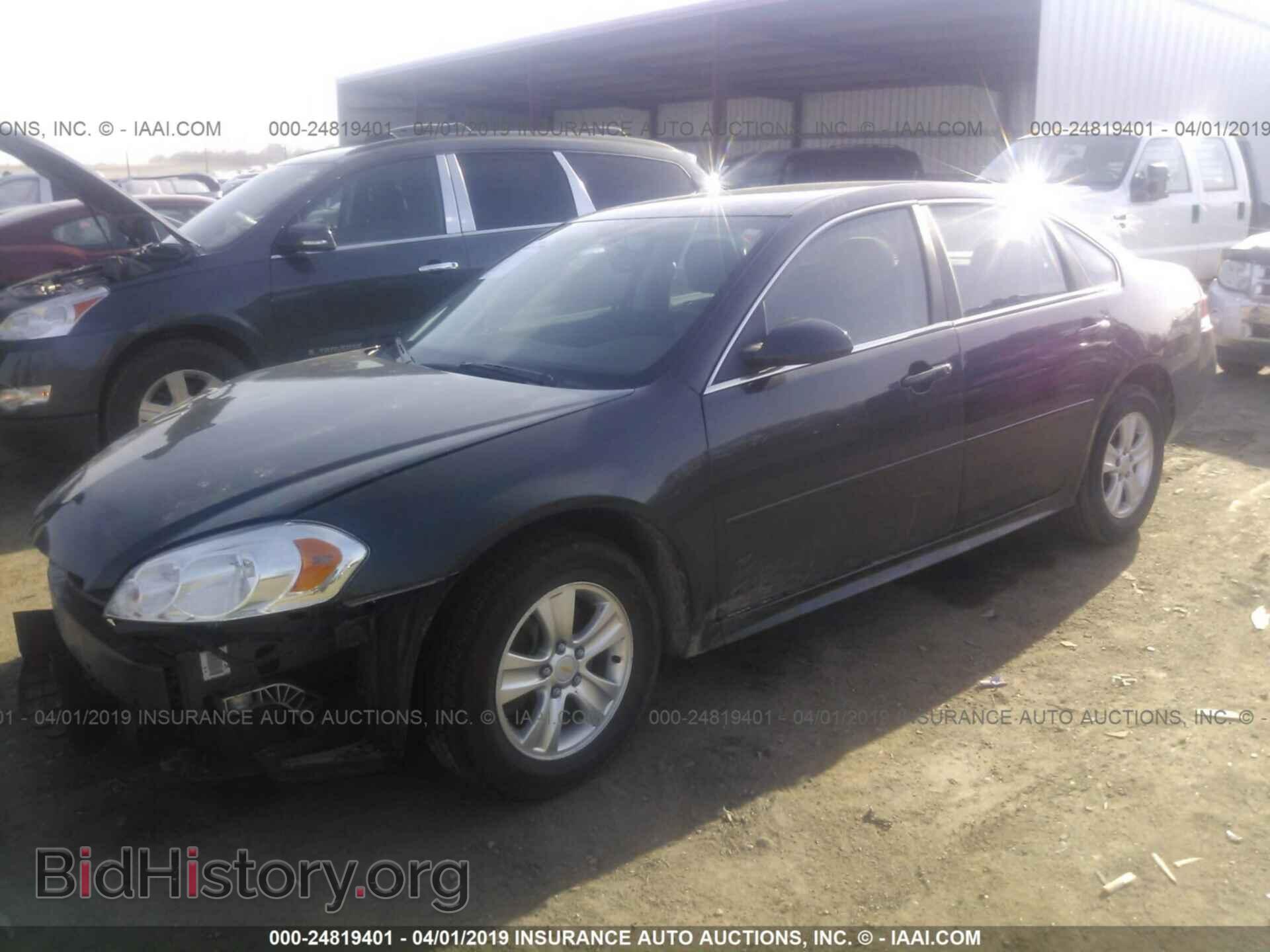 2013 CHEVROLET IMPALA - VIN: 2G1WF5E37D1241212 - Фото 2
