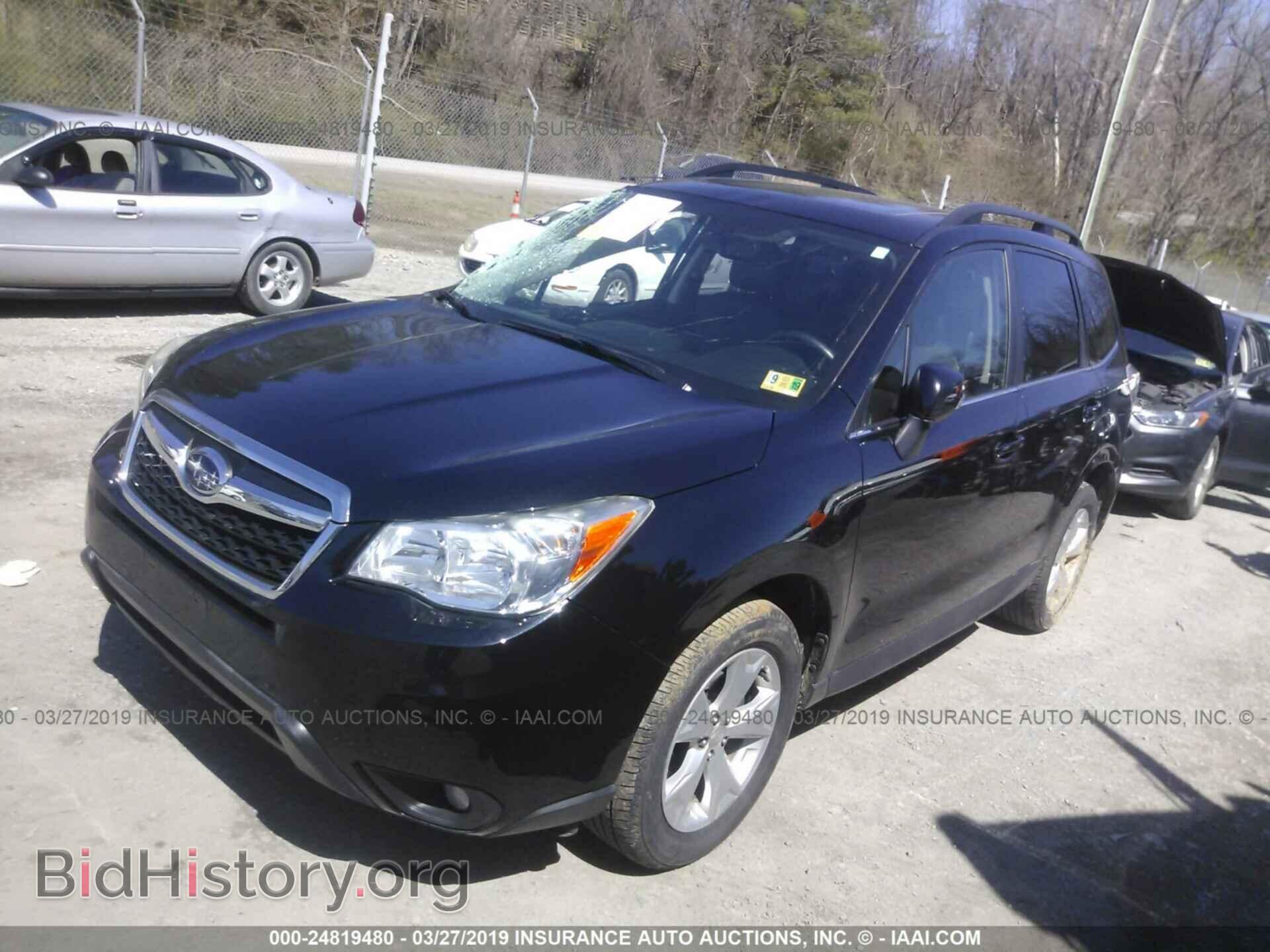 2014 SUBARU FORESTER - VIN: JF2SJAMC2EH422393 - Фото 2